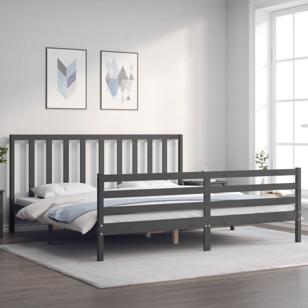 Bed Frame Without Mattress Small Single Solid Wood Pine