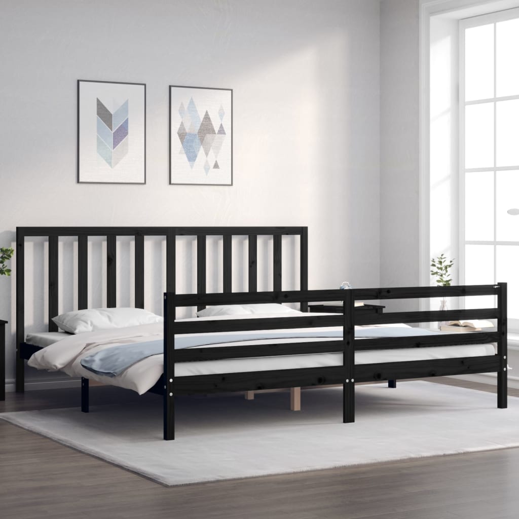 Bed Frame Without Mattress Small Single Solid Wood Pine