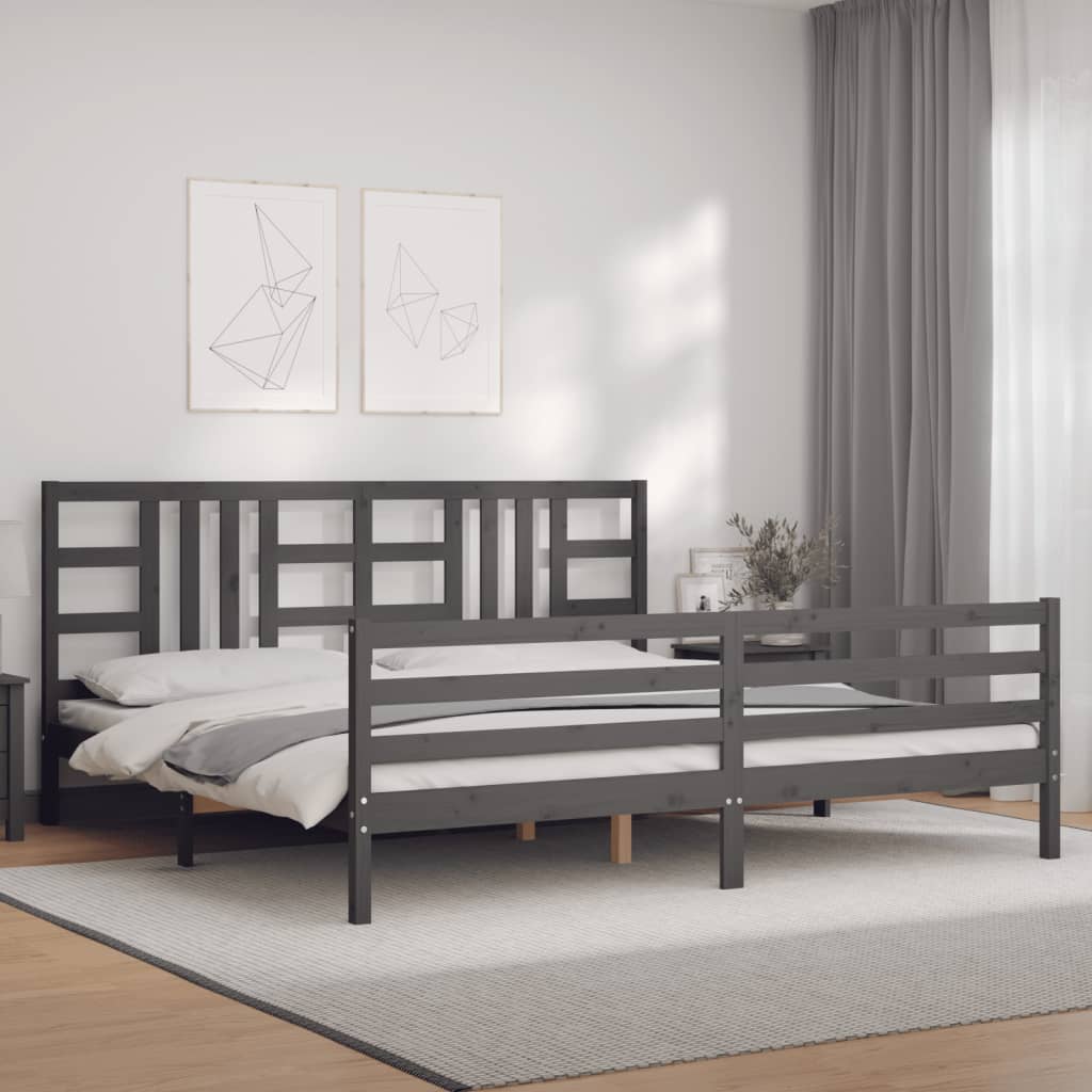 Bed Frame Without Mattress Solid Wood