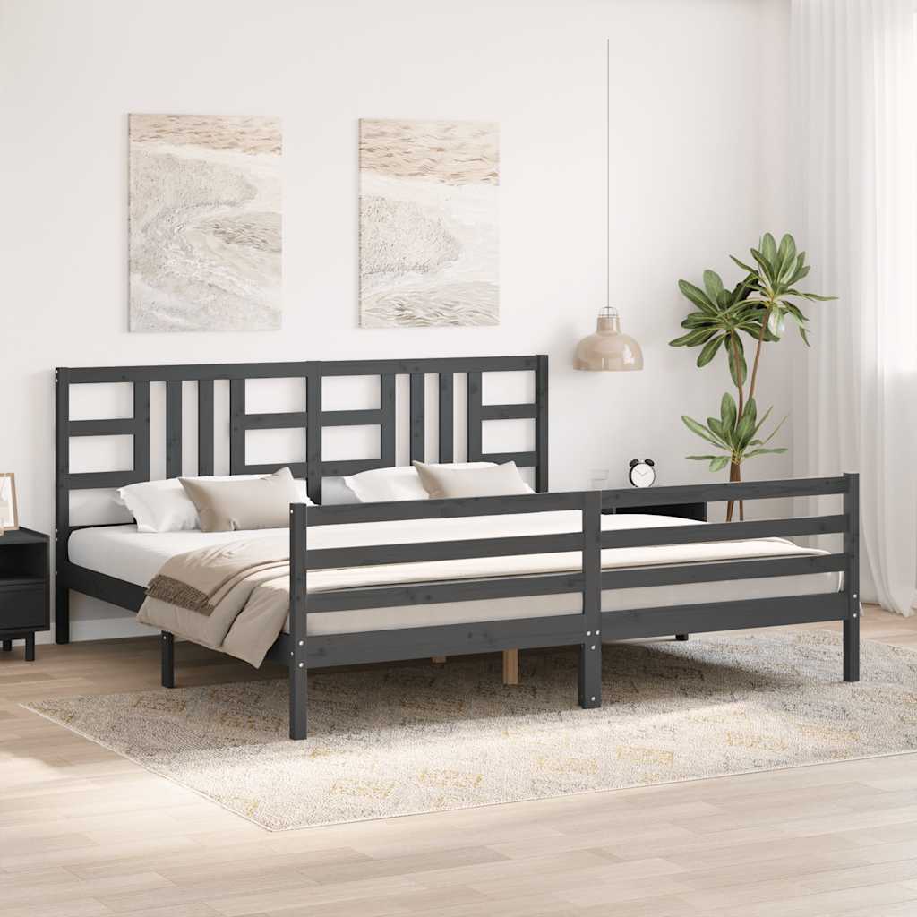 Bed Frame Without Mattress Solid Wood