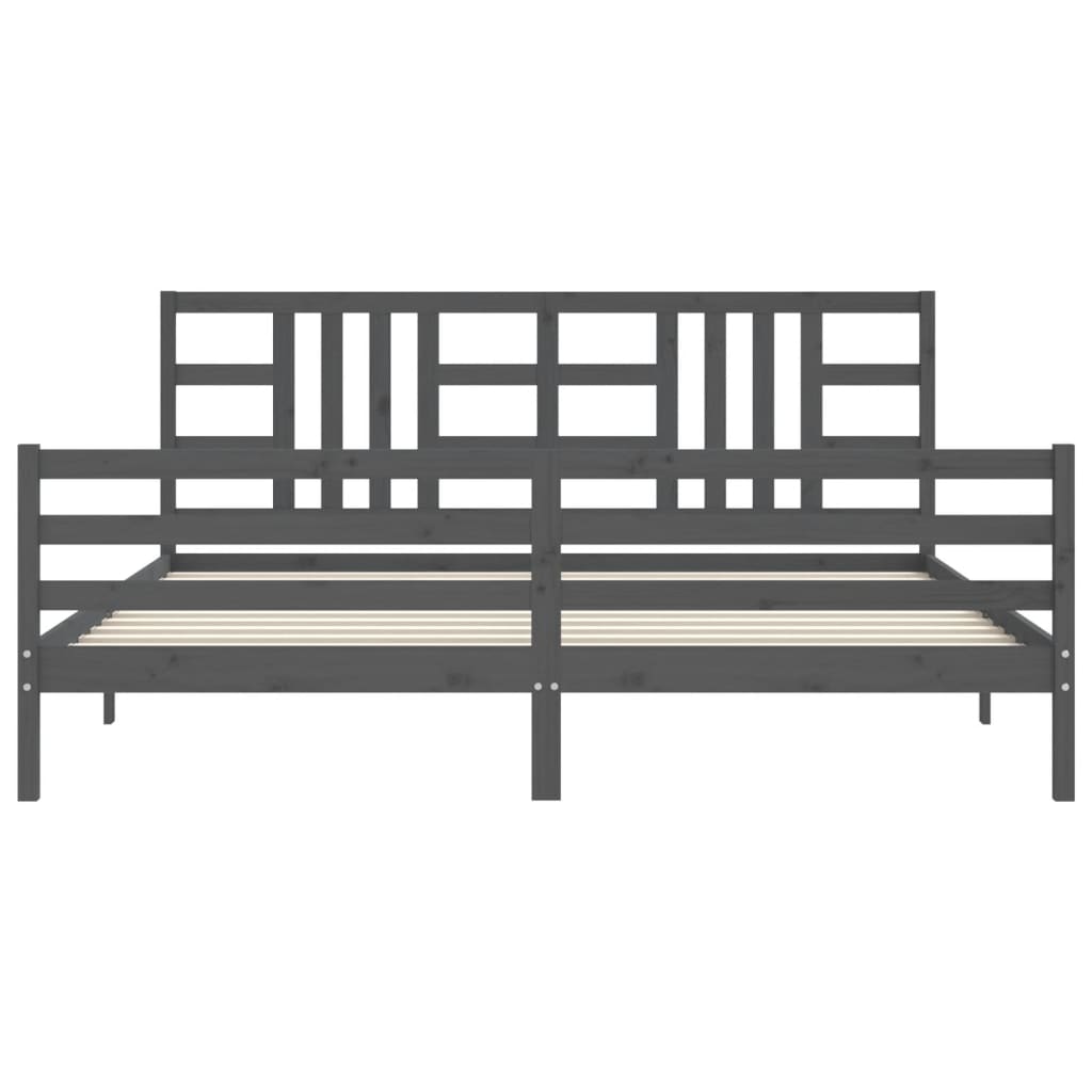 Bed Frame Without Mattress Solid Wood