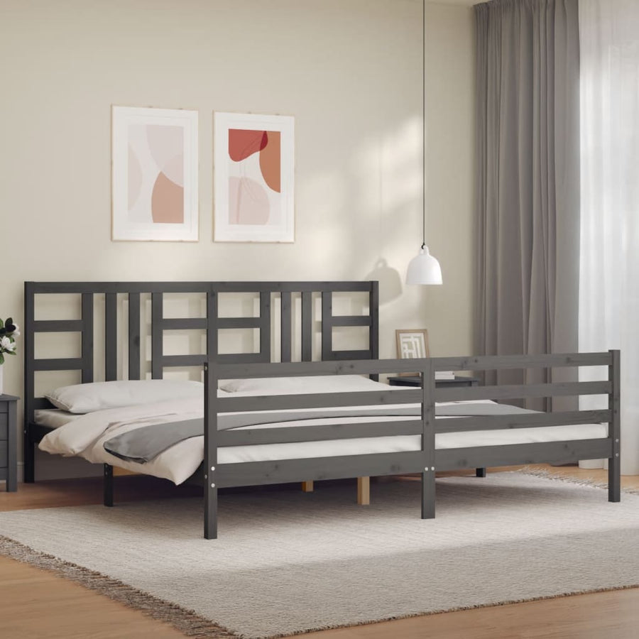 Bed Frame Without Mattress Solid Wood