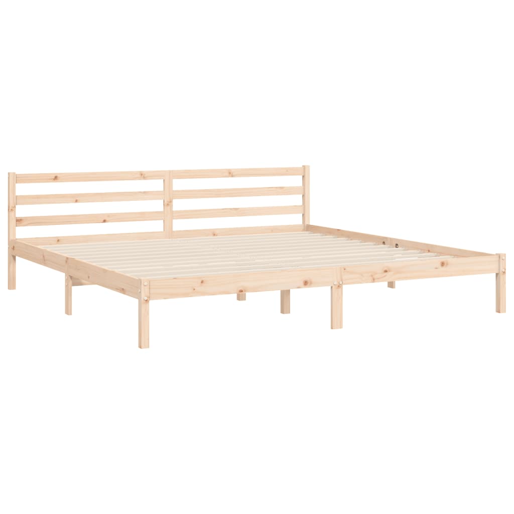 Bed Frame Without Mattress Solid Wood