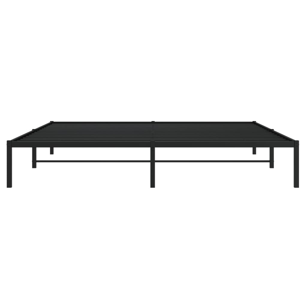 Metal Bed Frame Without Mattress 193X203Cm
