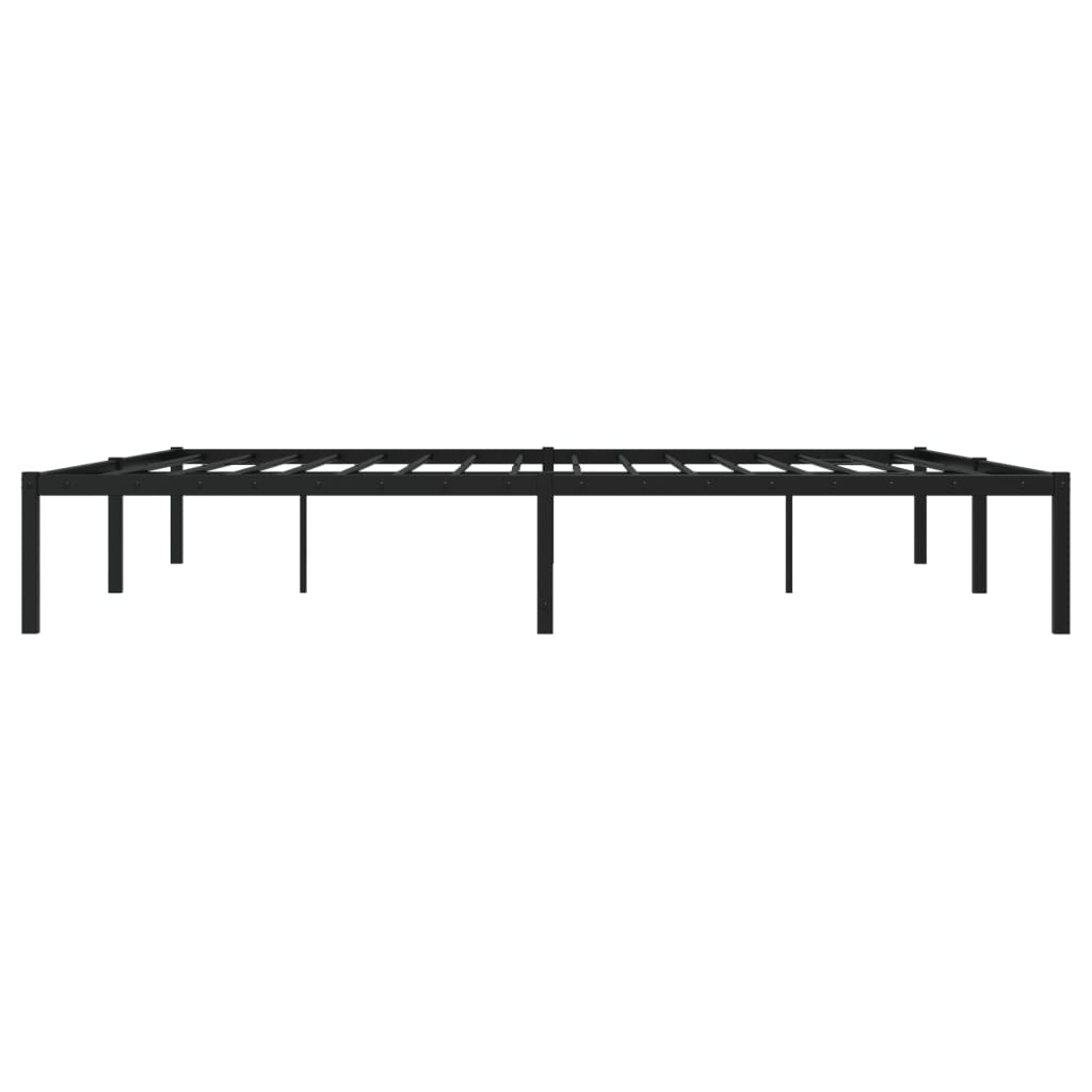 Metal Bed Frame Without Mattress 193X203Cm