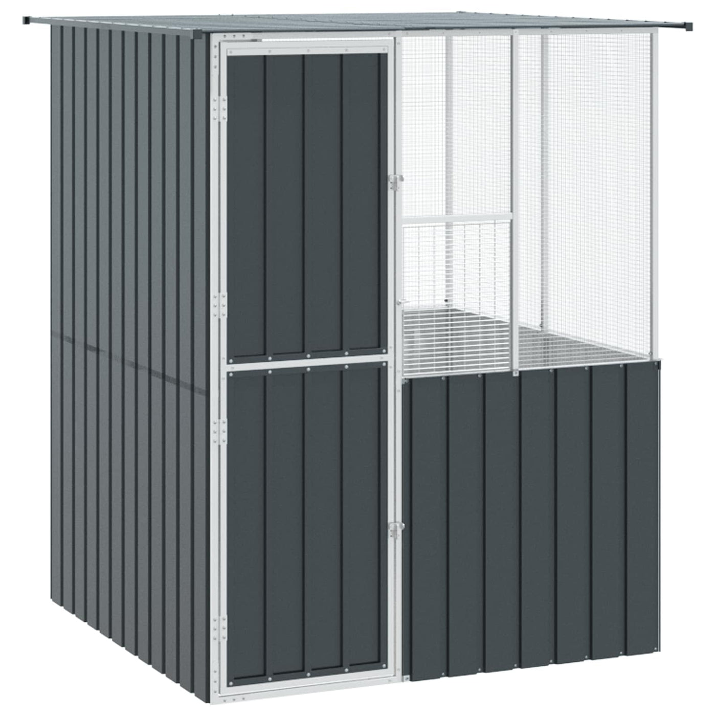 Bird Cage Anthracite 165 X 165 X 200 Cm Galvanised Steel