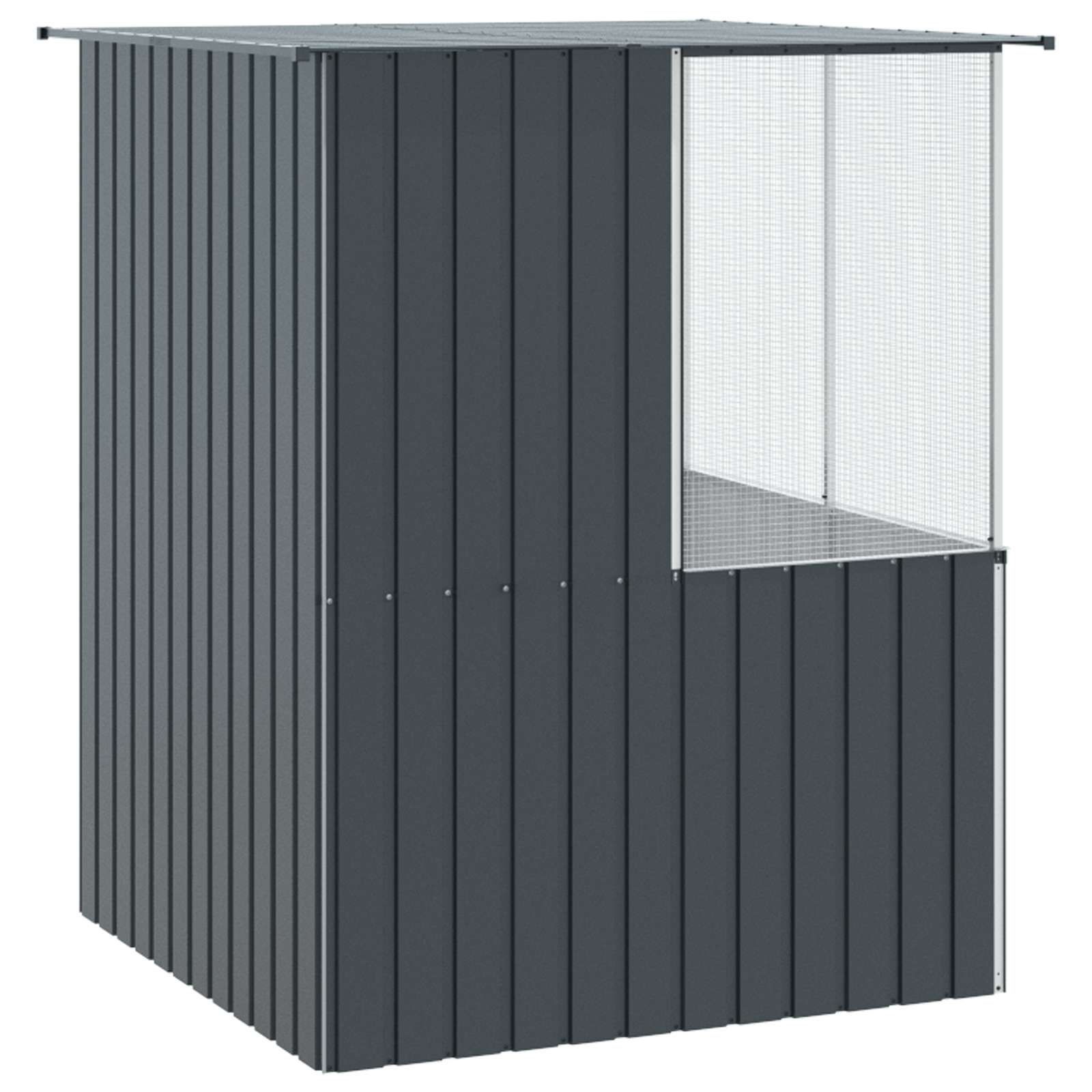 Bird Cage Anthracite 165 X 165 X 200 Cm Galvanised Steel