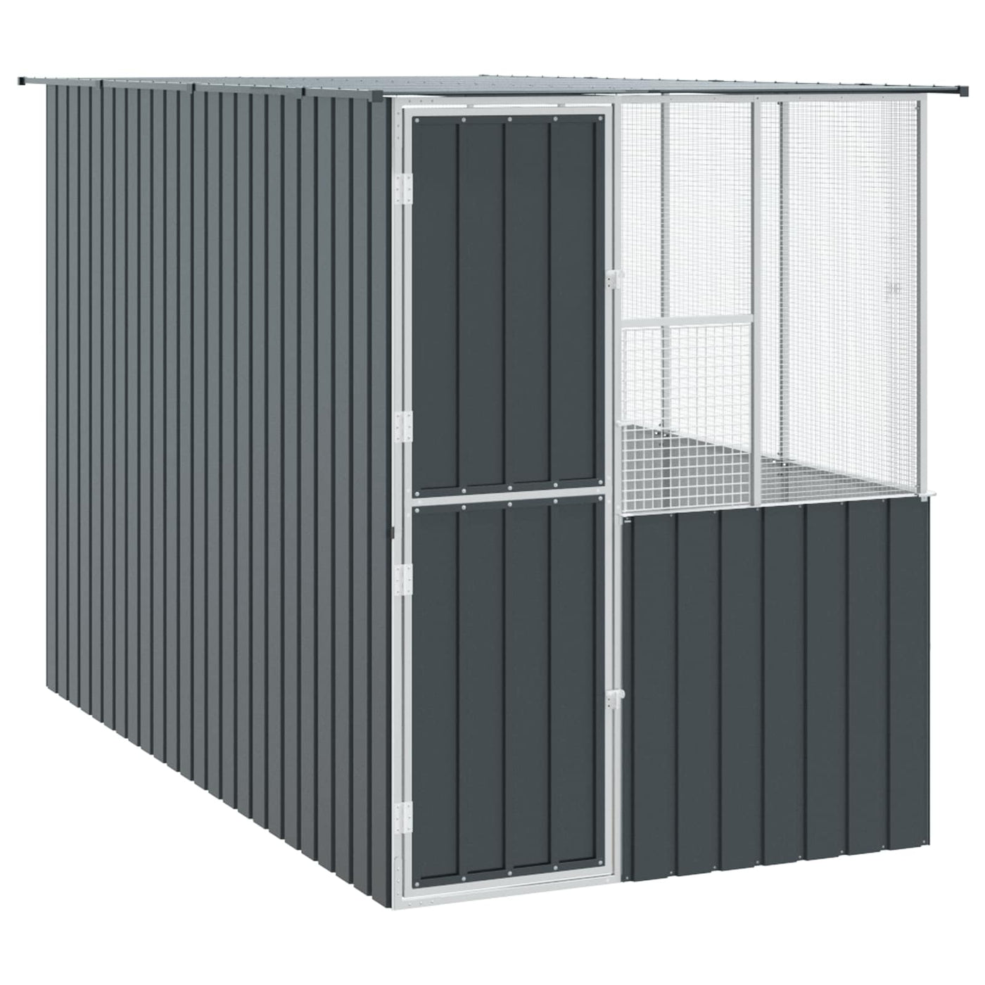 Bird Cage Anthracite 165 X 165 X 200 Cm Galvanised Steel
