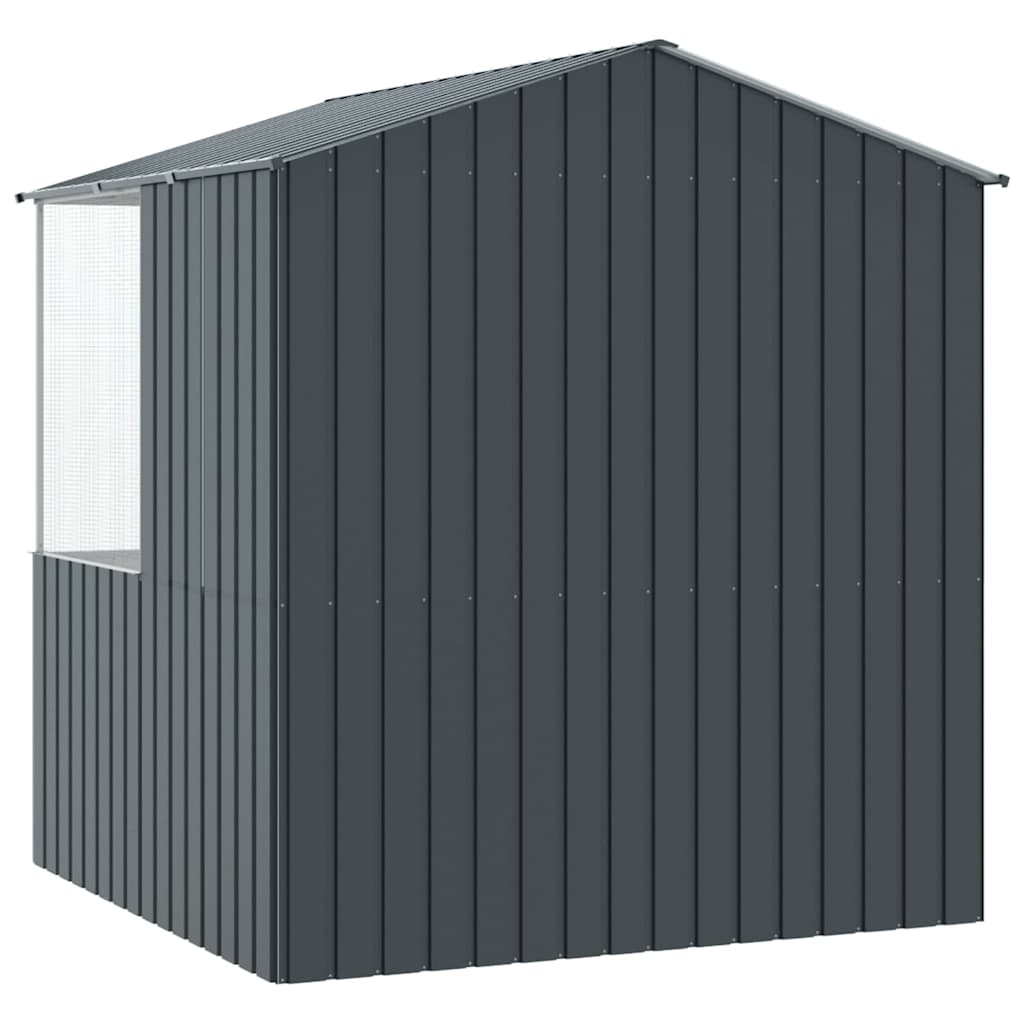 Bird Cage Anthracite 215 X 209 X 230 Cm Galvanised Steel