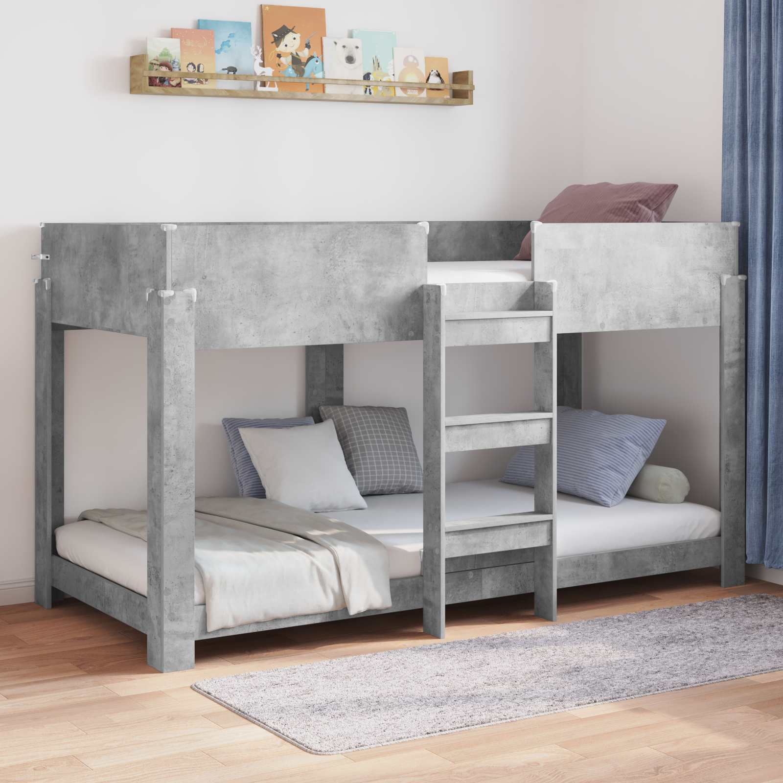 Bunk Bed For Kids Engineered Wood