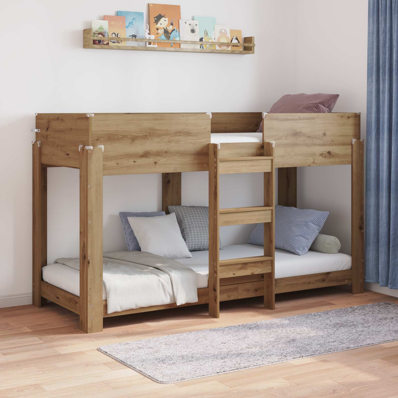 Bunk Bed For Kids Engineered Wood