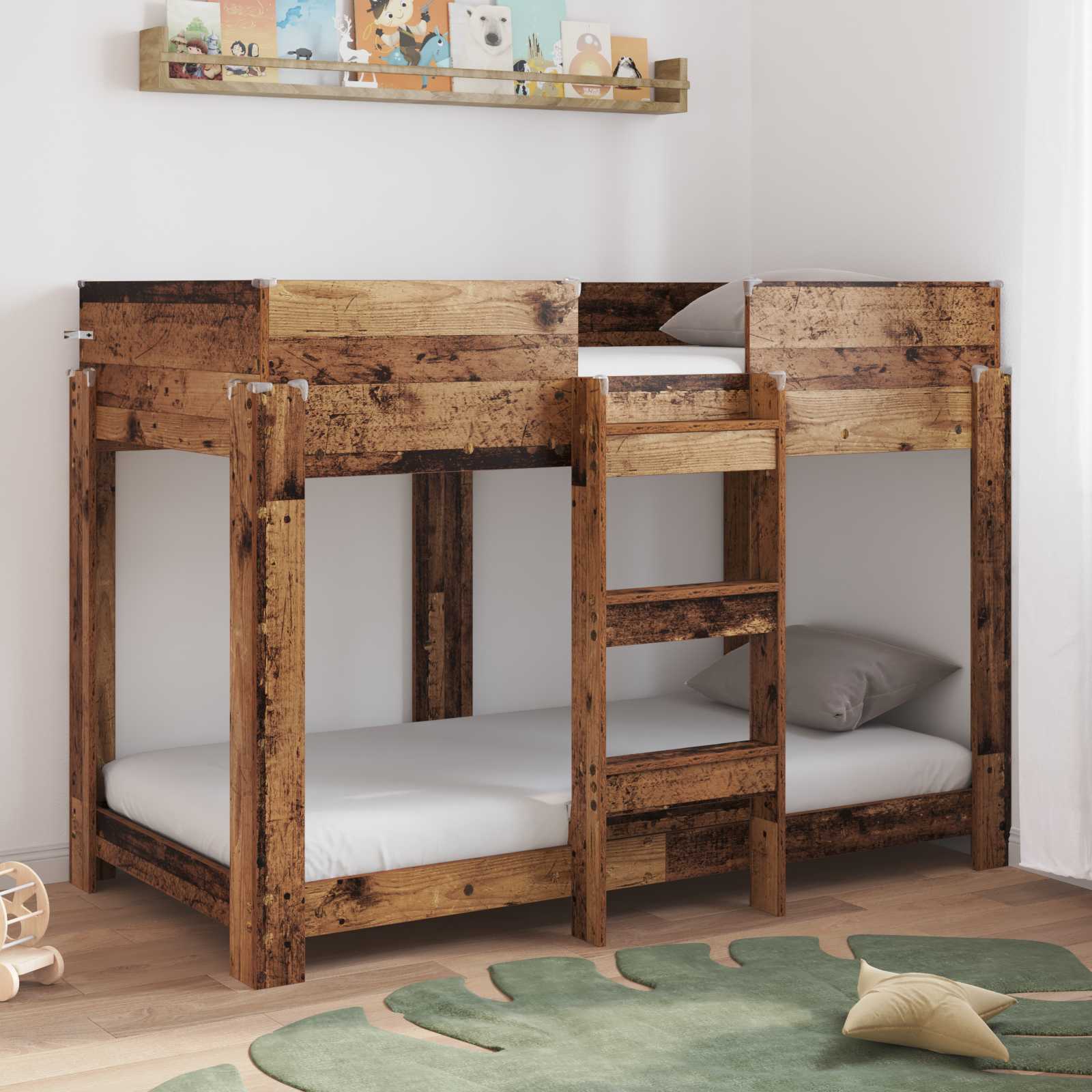 Bunk Bed For Kids Engineered Wood