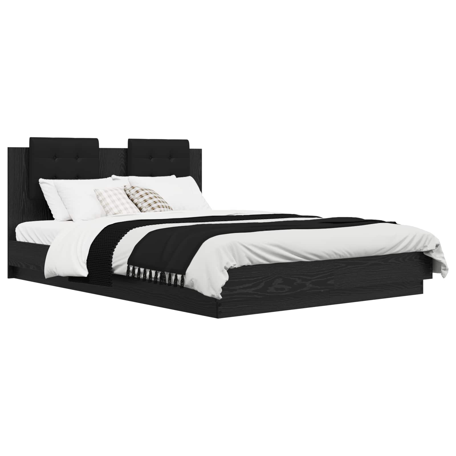 Bed Frame With Headboard Engineered Wood