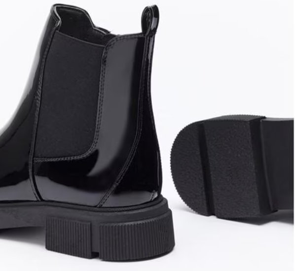 Studio Chelsea Boot Girls Patent Children Waterproof Size UK 13 / EU 32