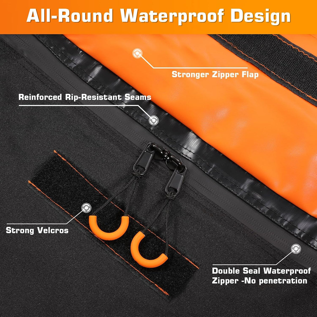 Car Roof Bag 598L Waterproof Foldable Soft Roof Box Cargo Carrier Sailnovo Travel