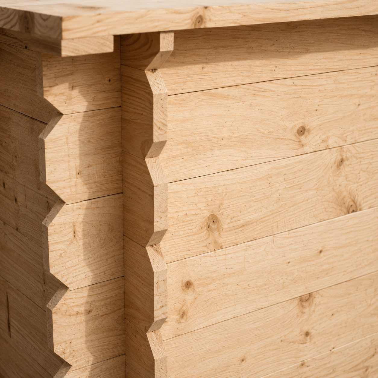 Wooden Corner Bar Interlock Garden Bar Space Saving Outdoor Bars at Home