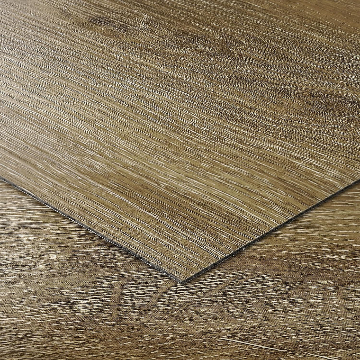Peel Stick Vinyl Floor Tiles 30x30cm Oak Wood Effect Waterproof 32PCS Livelynine