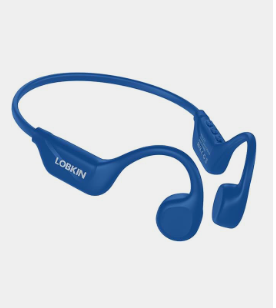 LOBKIN Headphones Bone Conduction Wireless Bluetooth 5.4 Open Ear Sports Mic