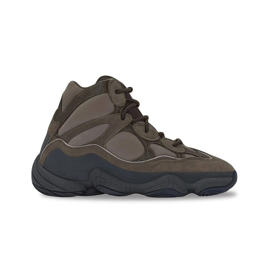 Adidas Yeezy 500 High Taupe Black for Men, Suede/Leather UK 9 / EU 43.5