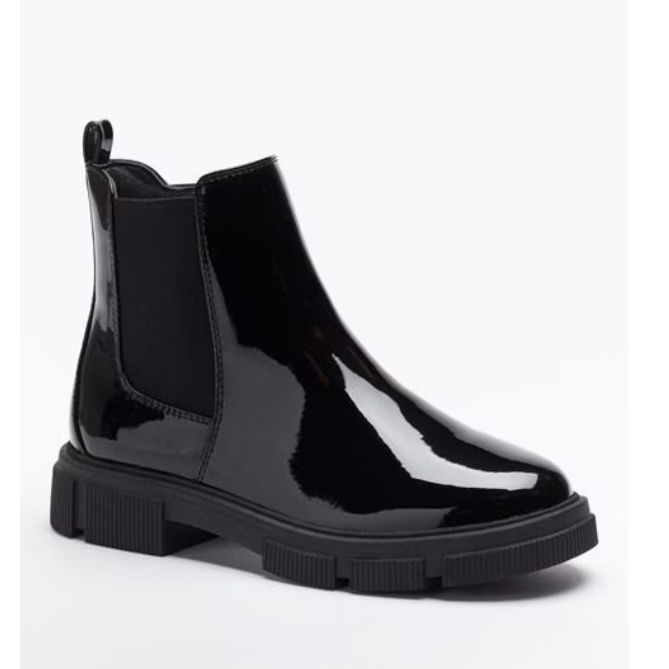 Studio Chelsea Boot Girls Patent Children Size UK 13 / EU 32-Massive Discounts