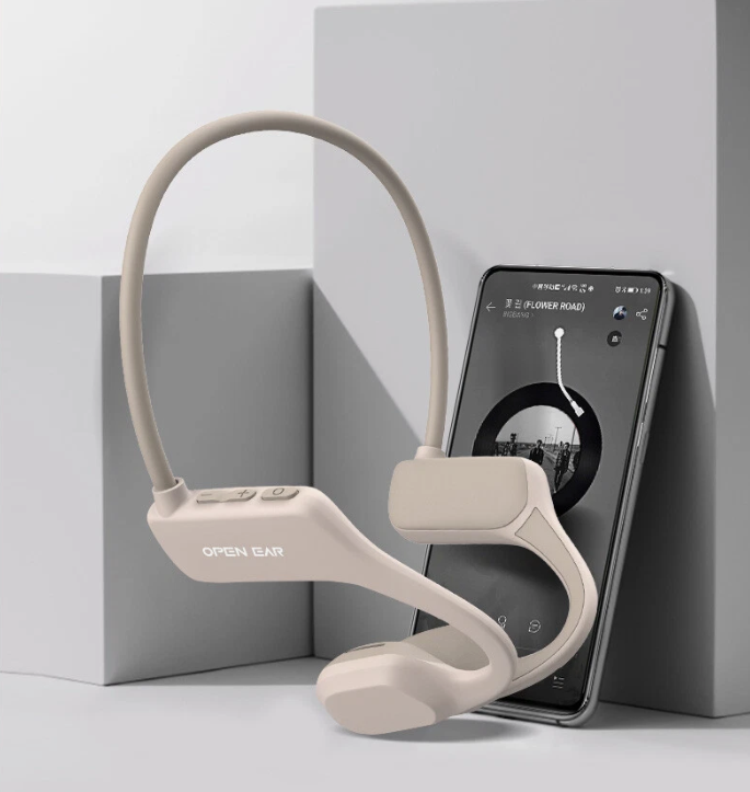 Bone Conduction Open Ear Bluetooth Headphones for Sport with Mic Xmenha