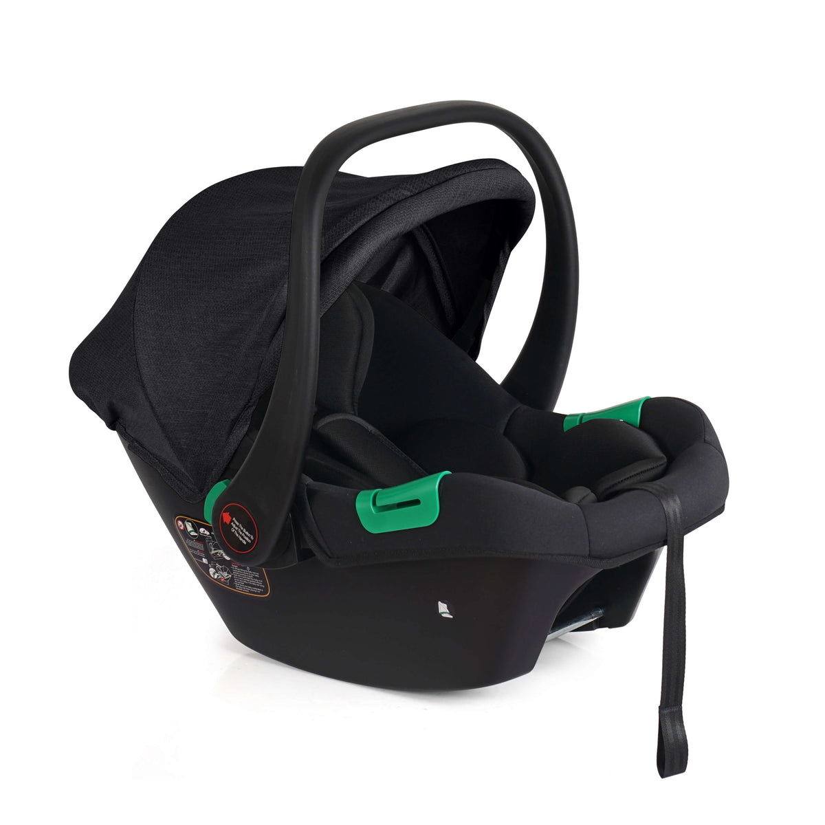 3 in 1 Travel System Baby Stroller with Car Seat Eclipse Black Foryourlittleone