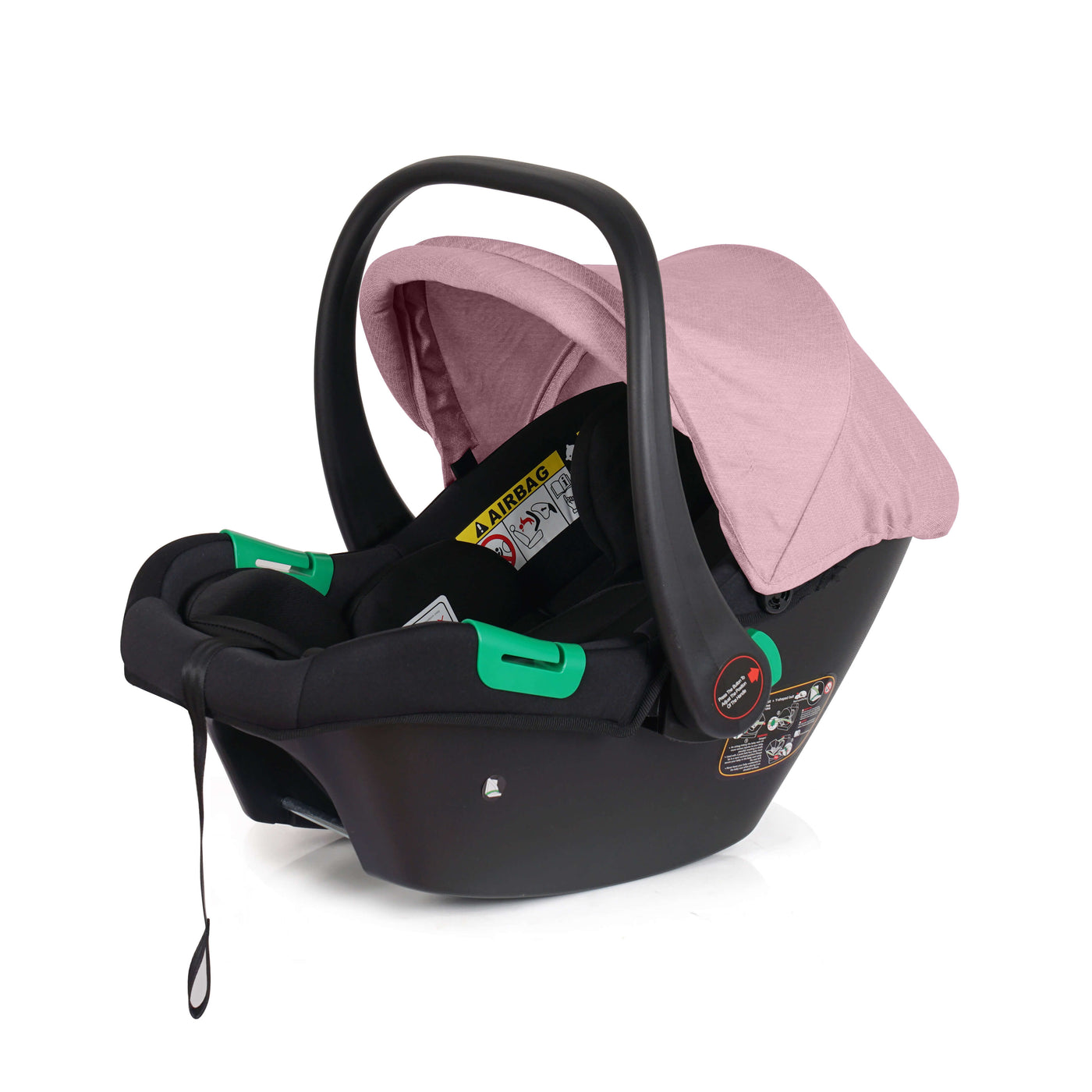 3 in 1 Travel System Baby Stroller with Car Seat Blush Rose Foryourlittleone