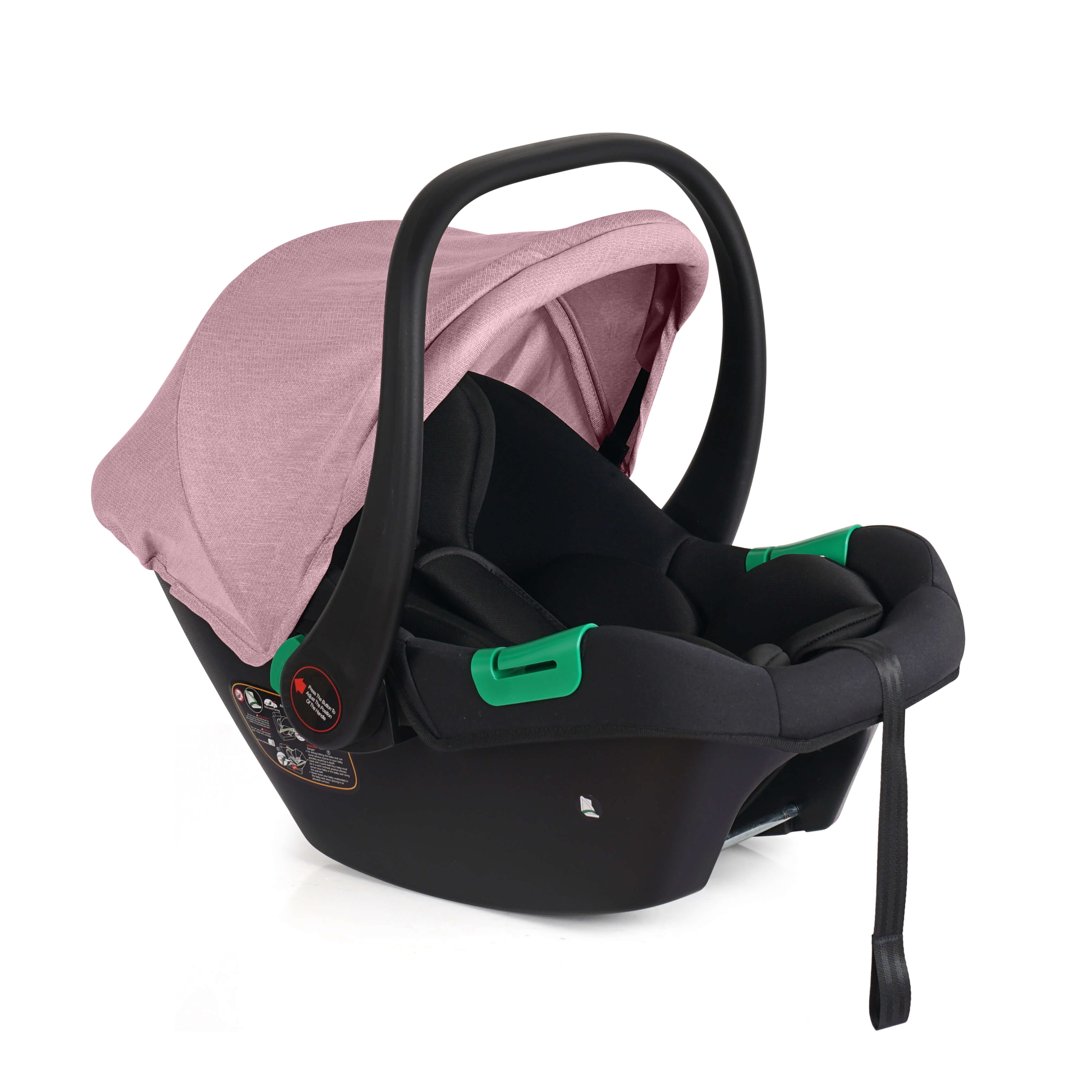 3 in 1 Travel System Baby Stroller with Car Seat Blush Rose Foryourlittleone