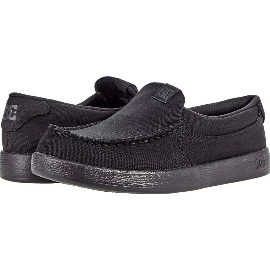 DC Scoundrel Slip-On Shoes Black on Black Men's - Massive Discounts