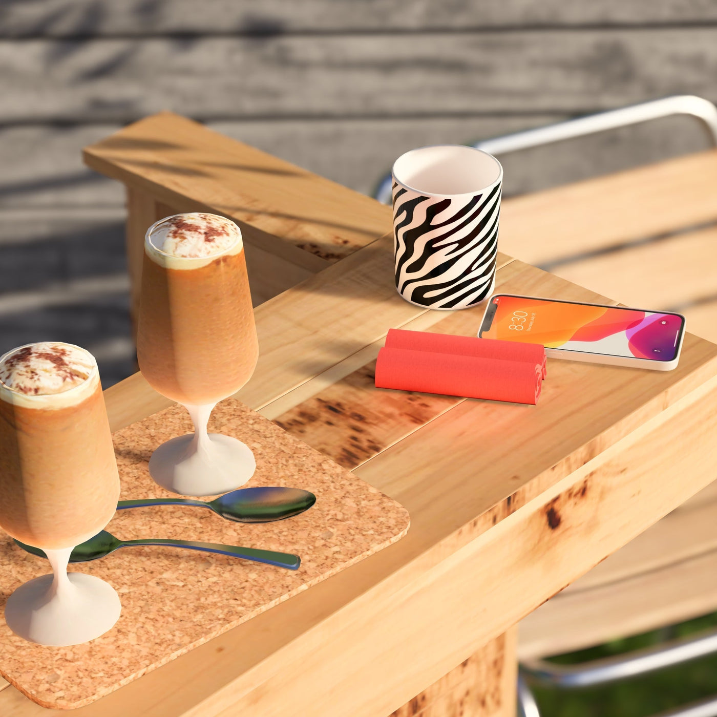 Wooden Pallet Bar 100cm Rustic Outdoor Garden Bar Storage Bars at Home