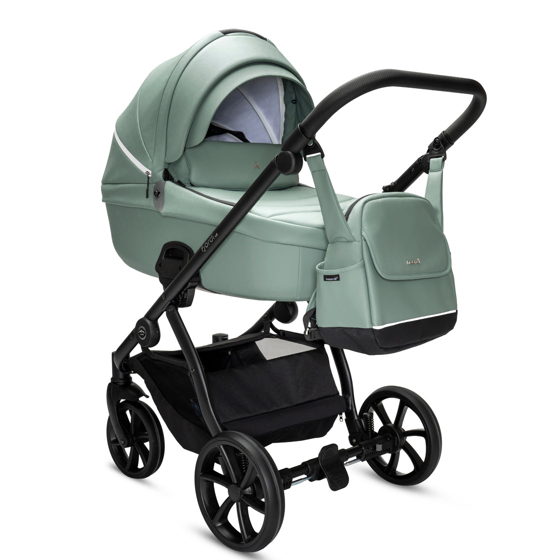 3 in 1 Travel System Pram All Terrain Pushchair Car Seat Bundle Noordi Fjordi