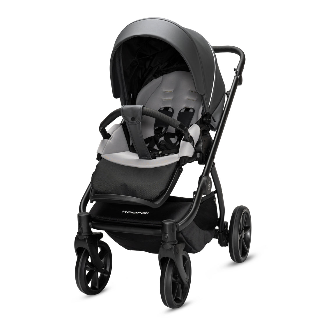 2 in 1 Pram Pushchair Carrycot All Terrain Leather Noordi Fjordi V2