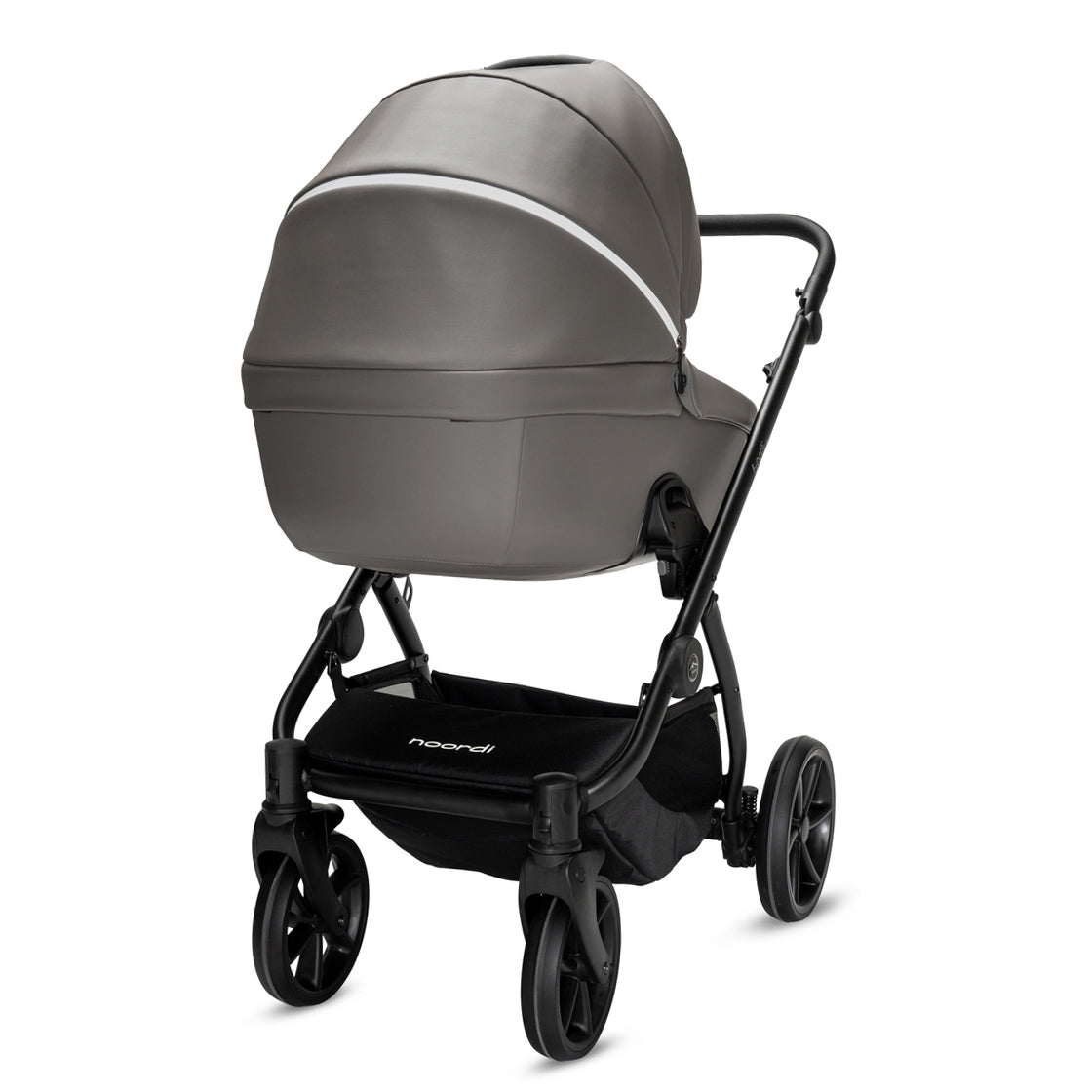 3 in 1 Travel System Pram Pushchair Carrycot Car Seat Leather Noordi Fjordi V2