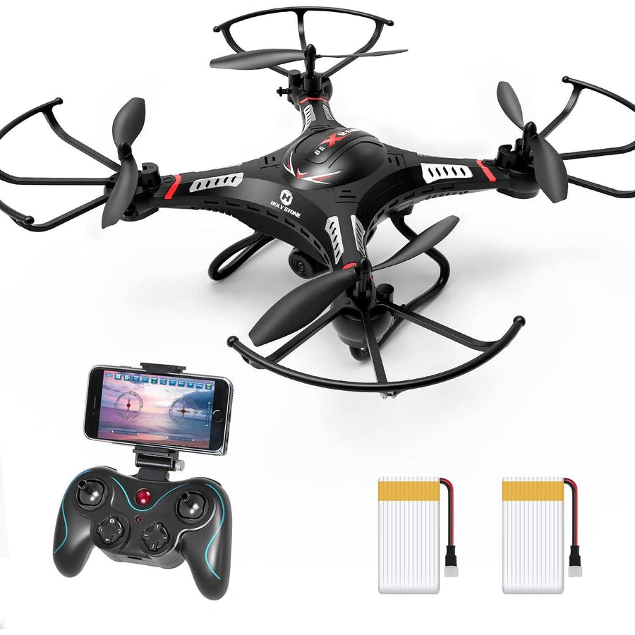 Holy Stone F183W FPV Drone with 1080P HD Camera for Kids 2 Batteries