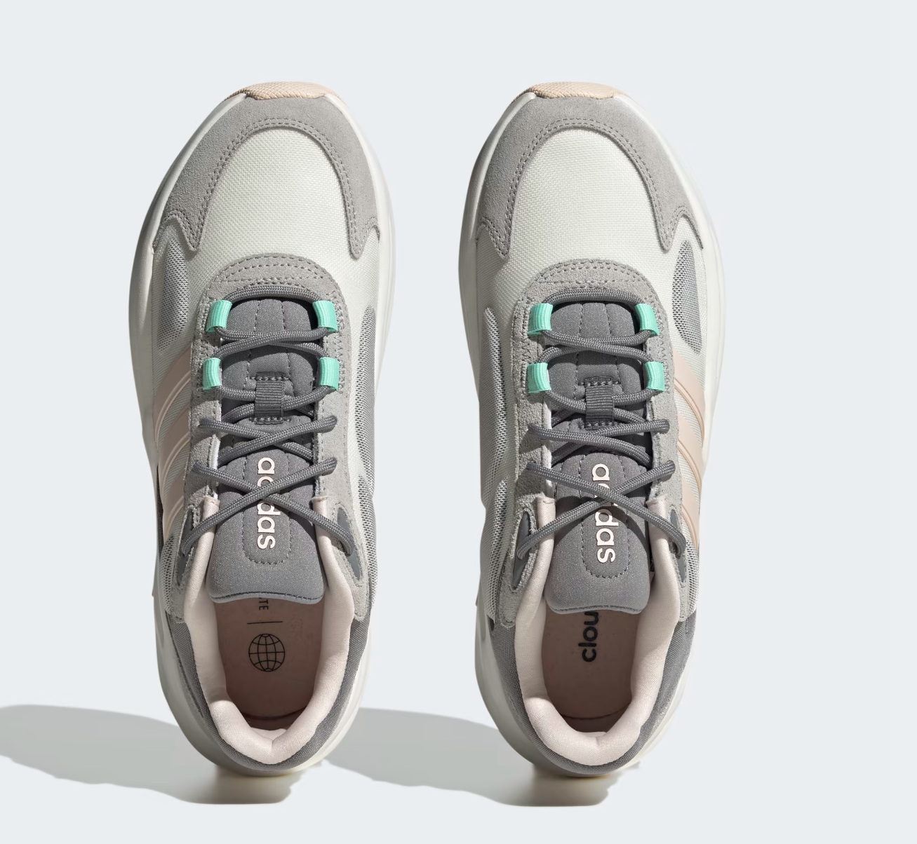 Adidas Ozelle Cloudfoam Lifestyle Running Shoes, UK 3.5 / EU 36