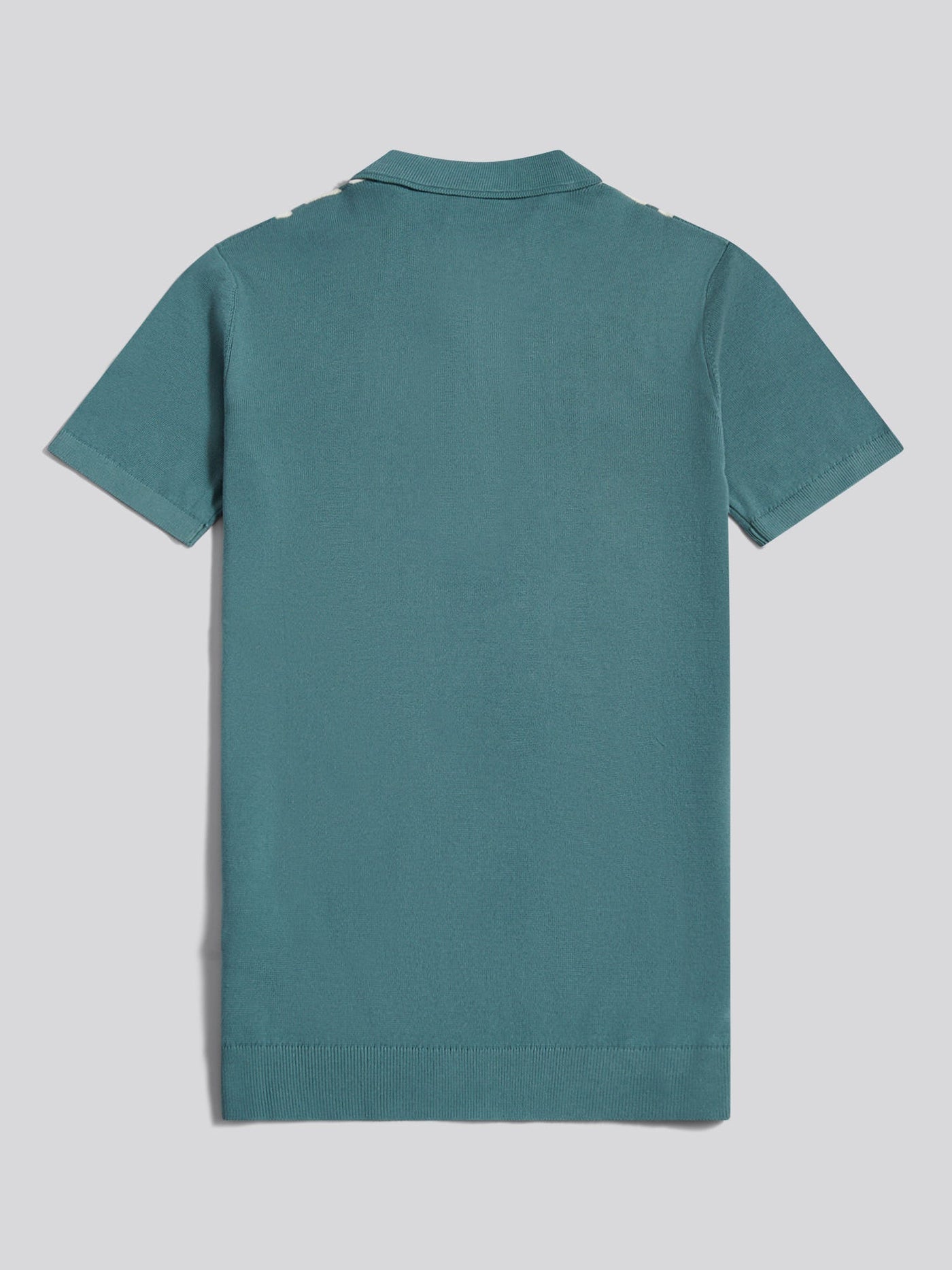 US Polo Assn Mens Tonal Vertical Stripe Knit Polo Shirt Arctic