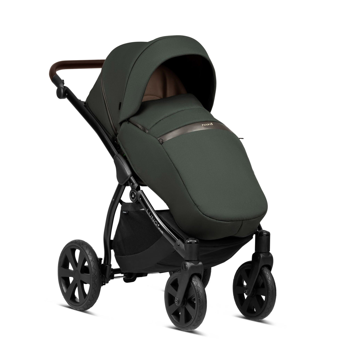 3 in 1 Travel System Pram Pushchair Carrycot Car Seat All Terrain Noordi Luno
