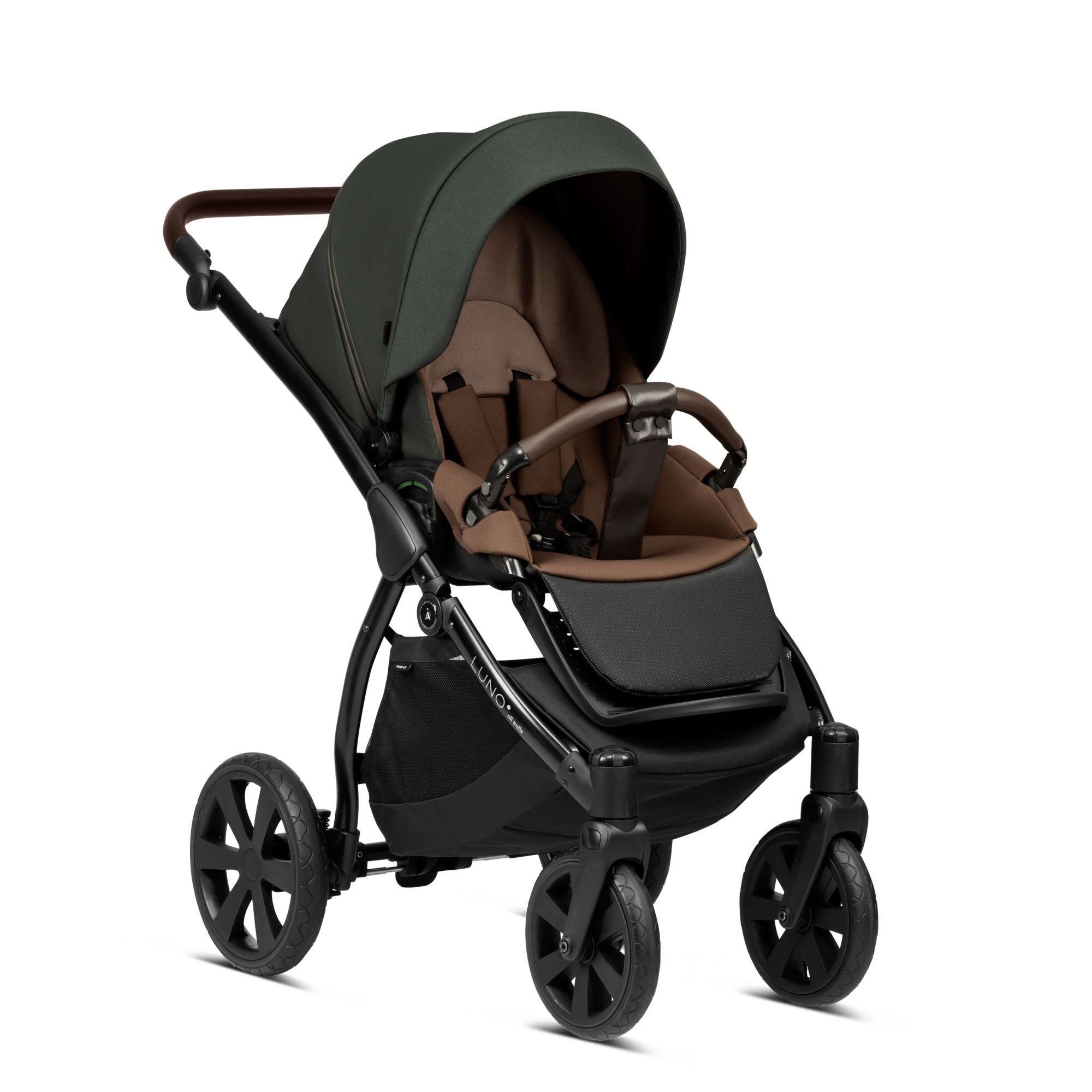 3 in 1 Travel System Pram Pushchair Carrycot Car Seat All Terrain Noordi Luno
