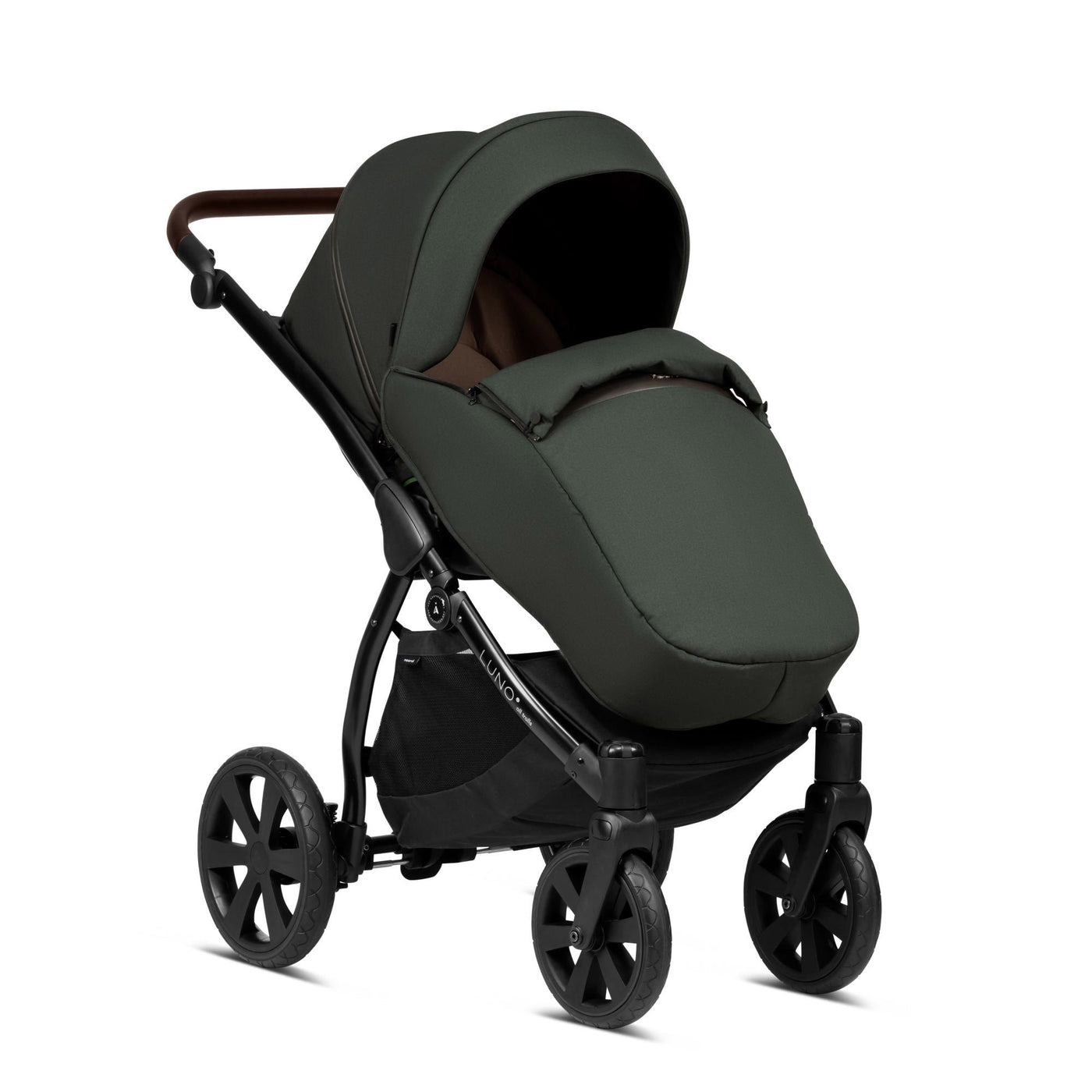 3 in 1 Travel System Pram Pushchair Carrycot Car Seat All Terrain Noordi Luno