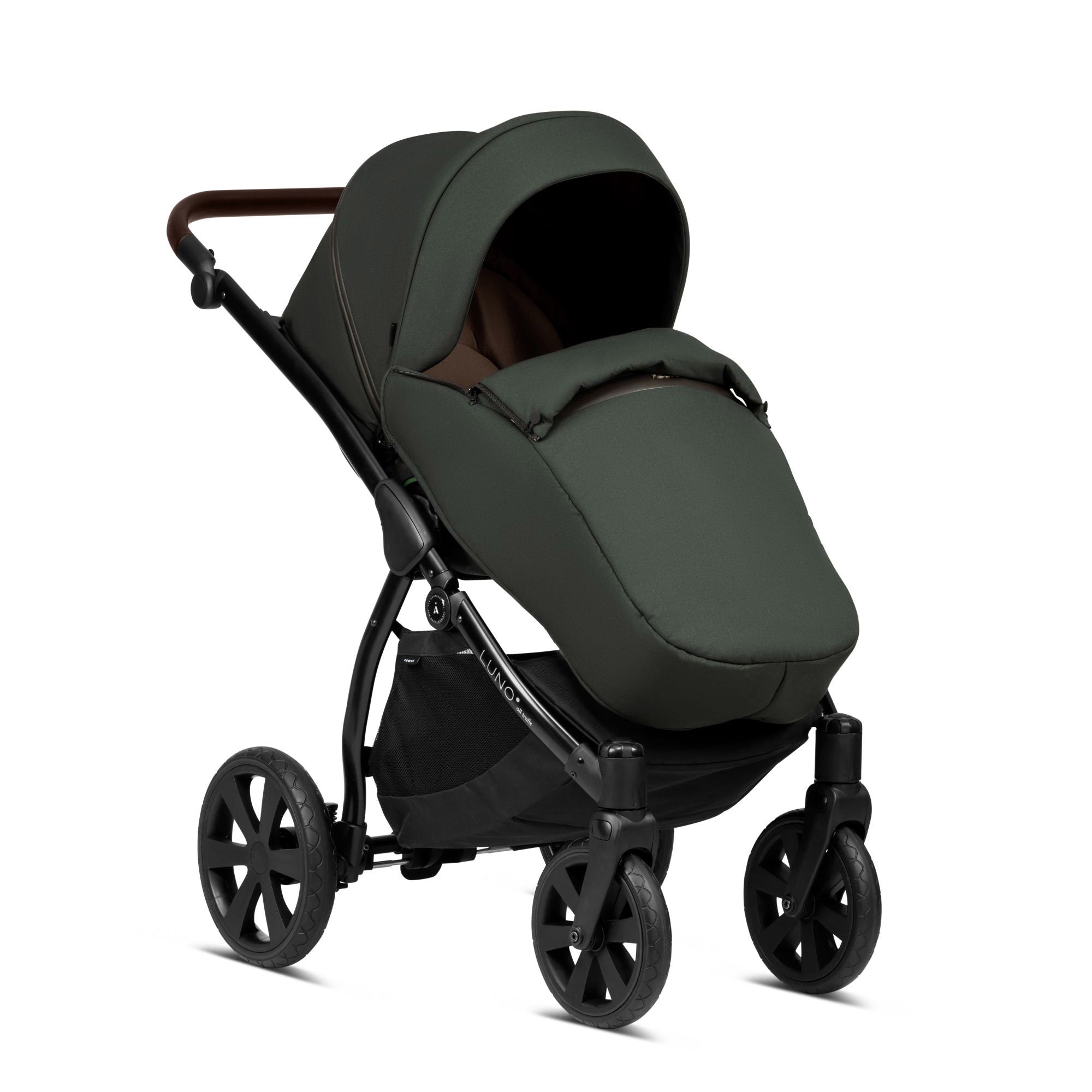 3 in 1 Travel System Pram Pushchair Carrycot Car Seat All Terrain Noordi Luno
