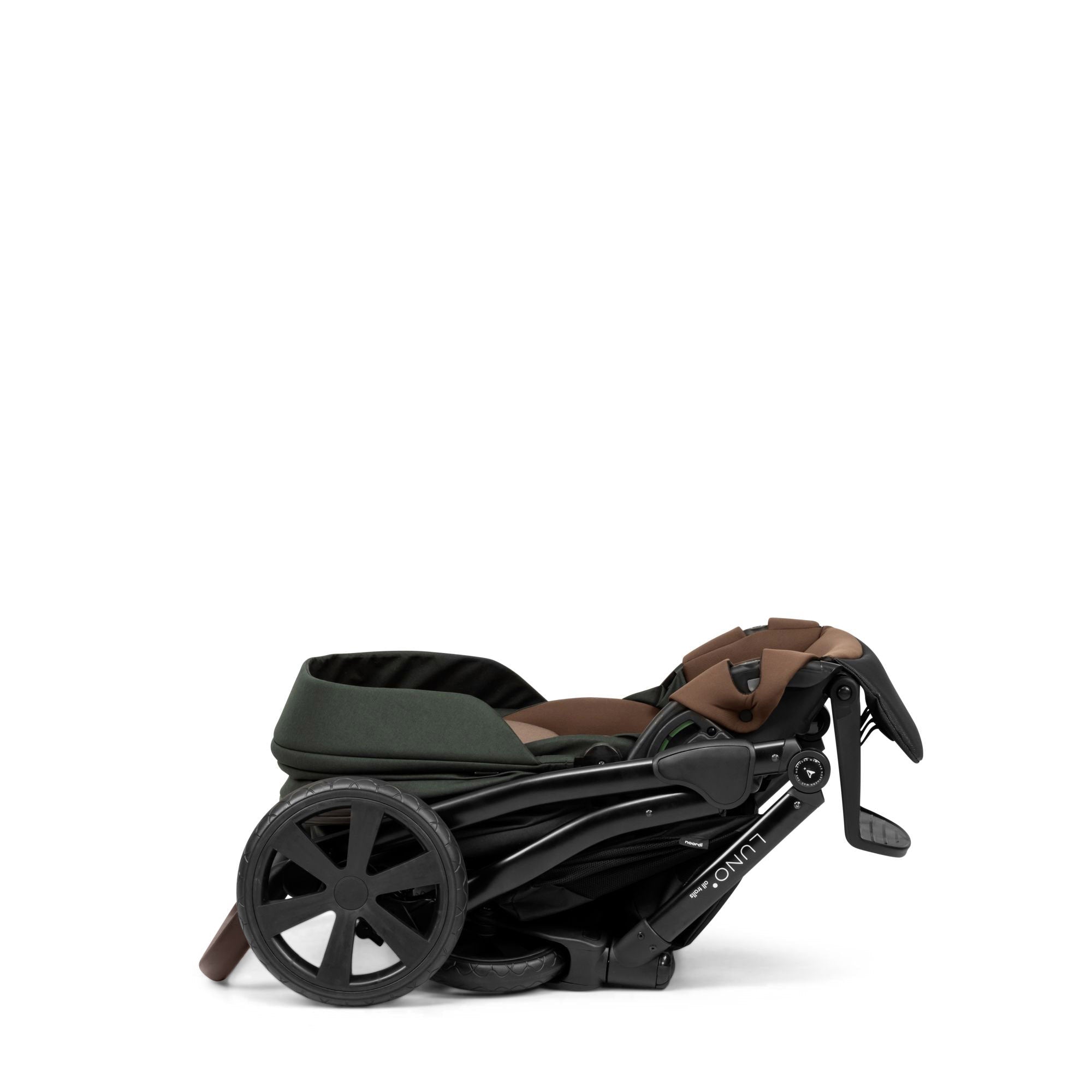 3 in 1 Travel System Pram Pushchair Carrycot Car Seat All Terrain Noordi Luno