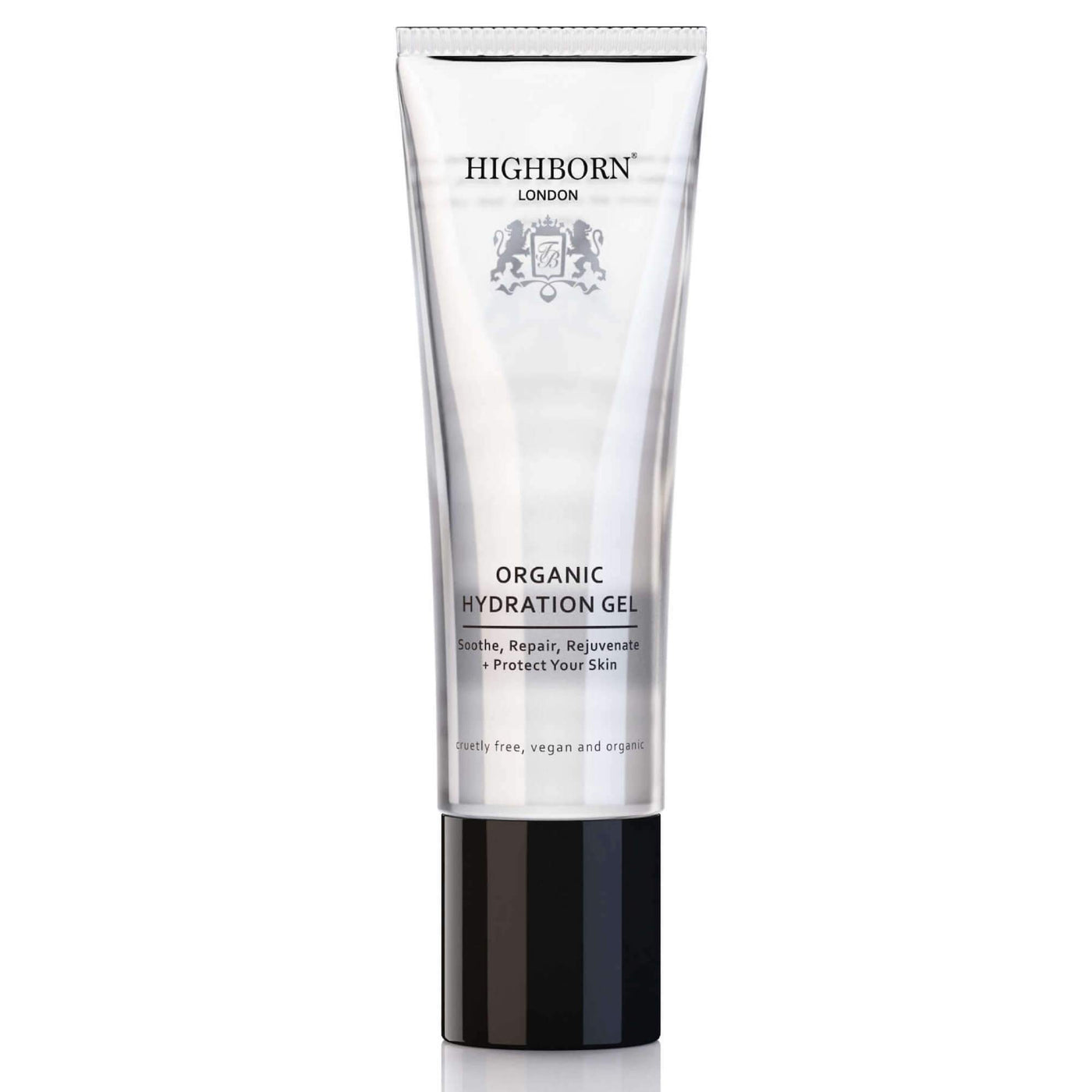Highborn Organic Hydration Gel tube on a white background