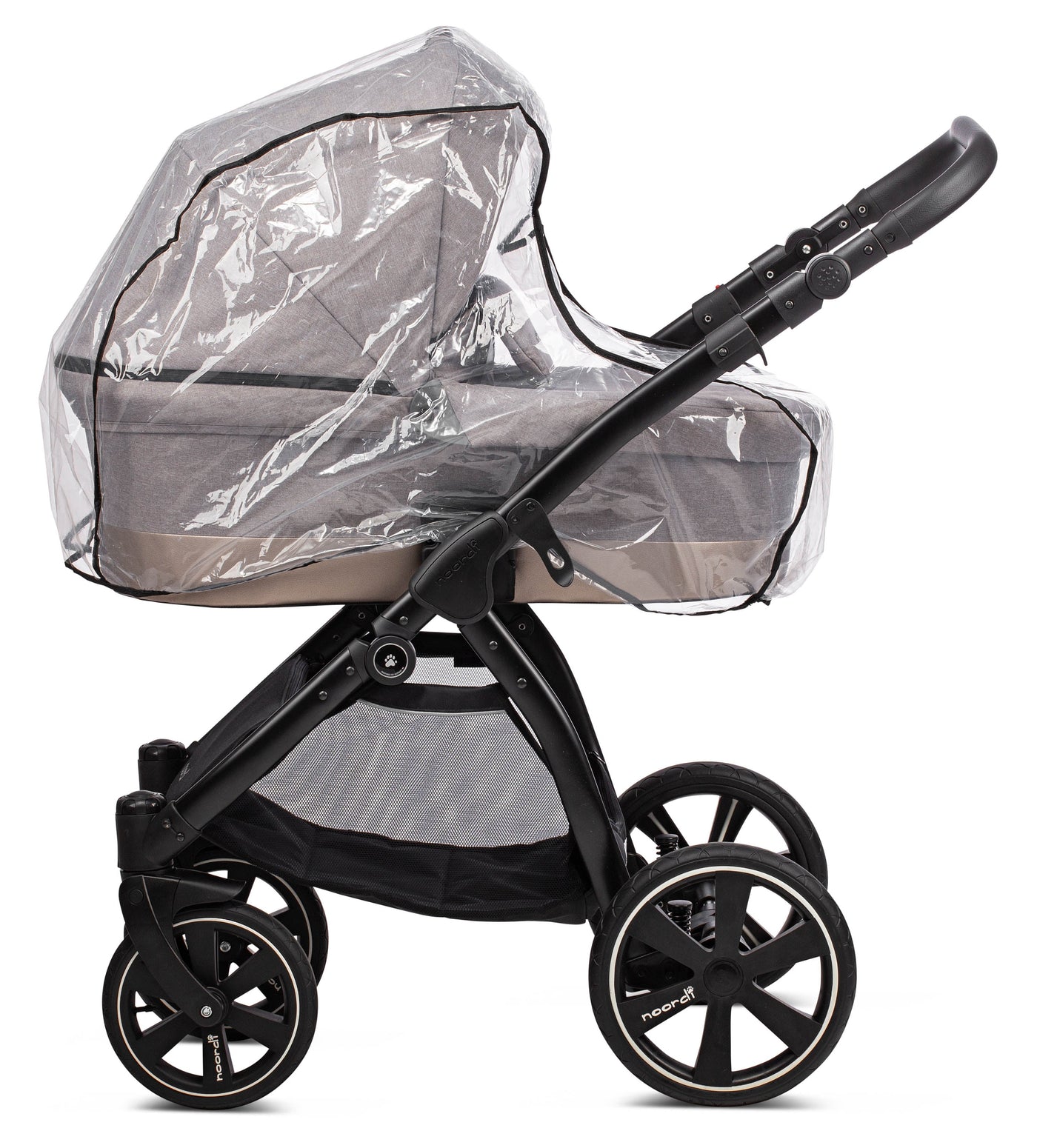 3 in 1 Travel System Pram Pushchair Carrycot Car Seat Noordi Sole Go 3in1