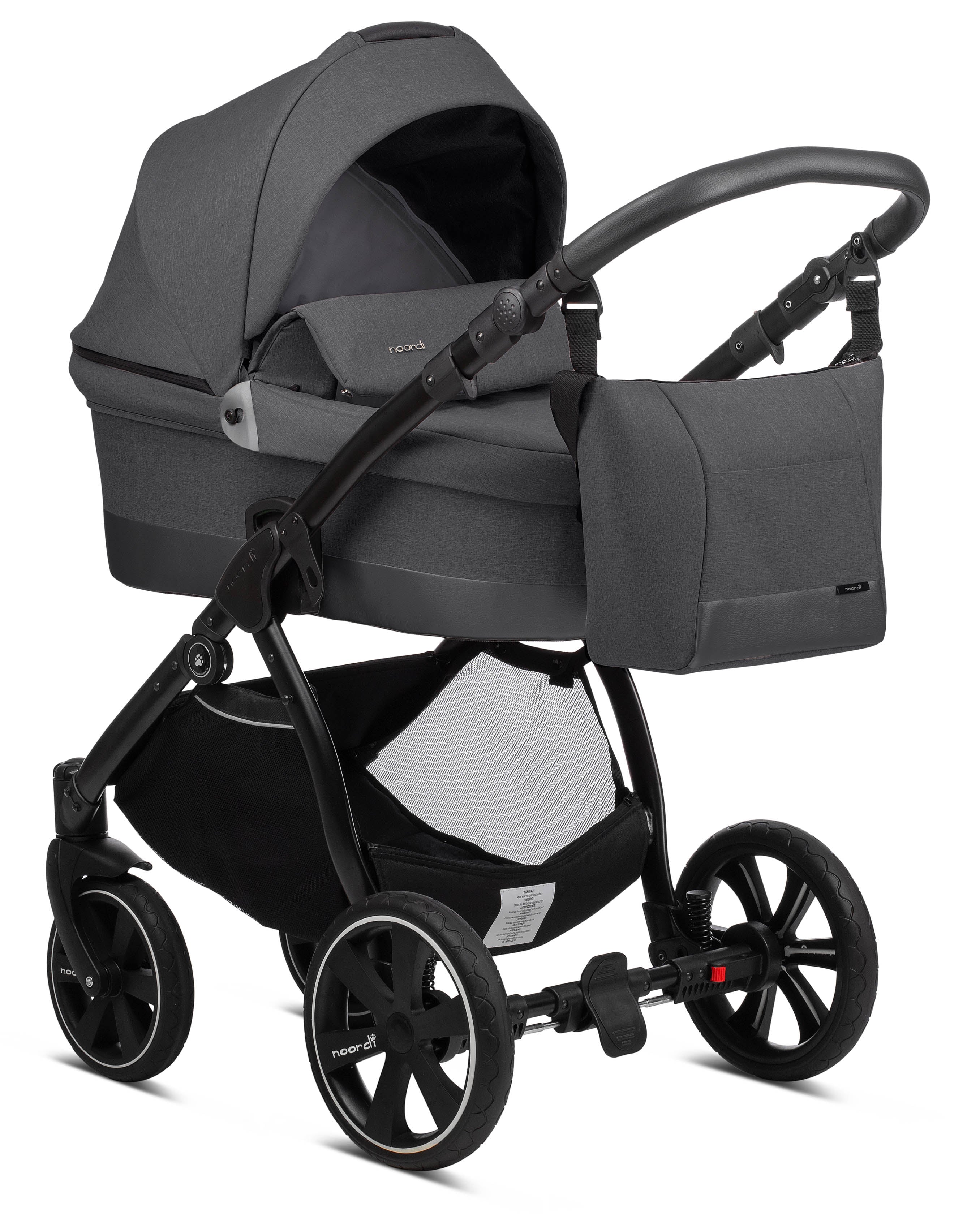 3 in 1 Travel System Pram Pushchair Carrycot Car Seat Noordi Sole Go 3in1