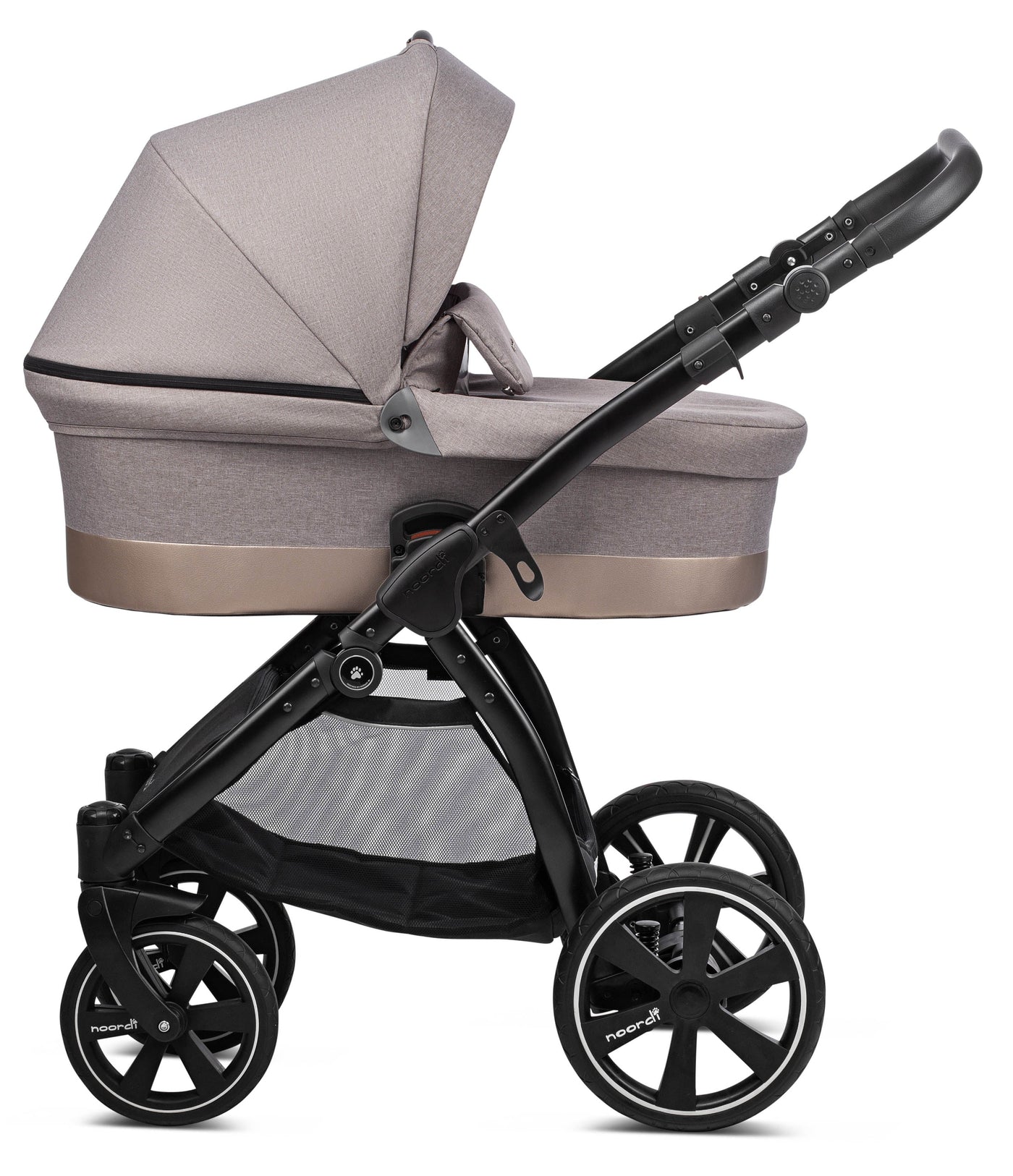3 in 1 Travel System Pram Pushchair Carrycot Car Seat Noordi Sole Go 3in1