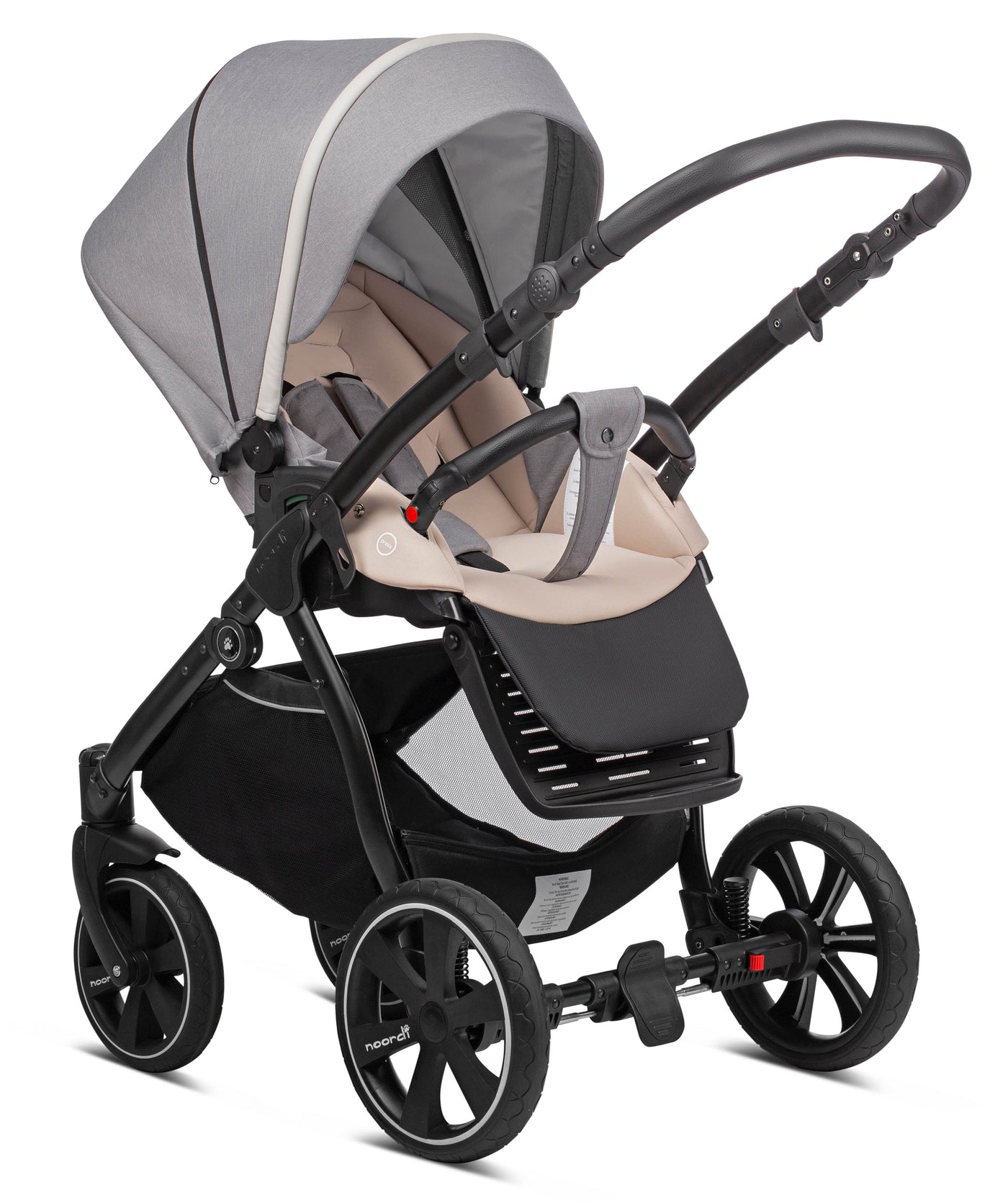 3 in 1 Travel System Pram Pushchair Carrycot Car Seat Noordi Sole Go 3in1