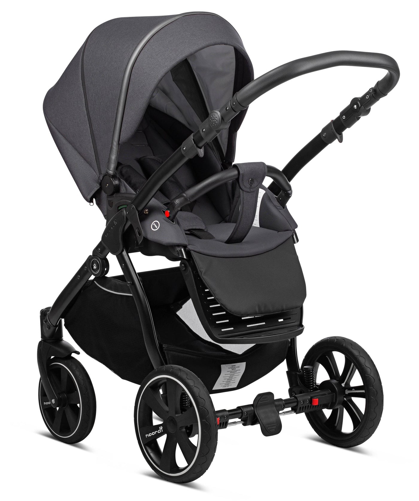 3 in 1 Travel System Pram Pushchair Carrycot Car Seat Noordi Sole Go 3in1