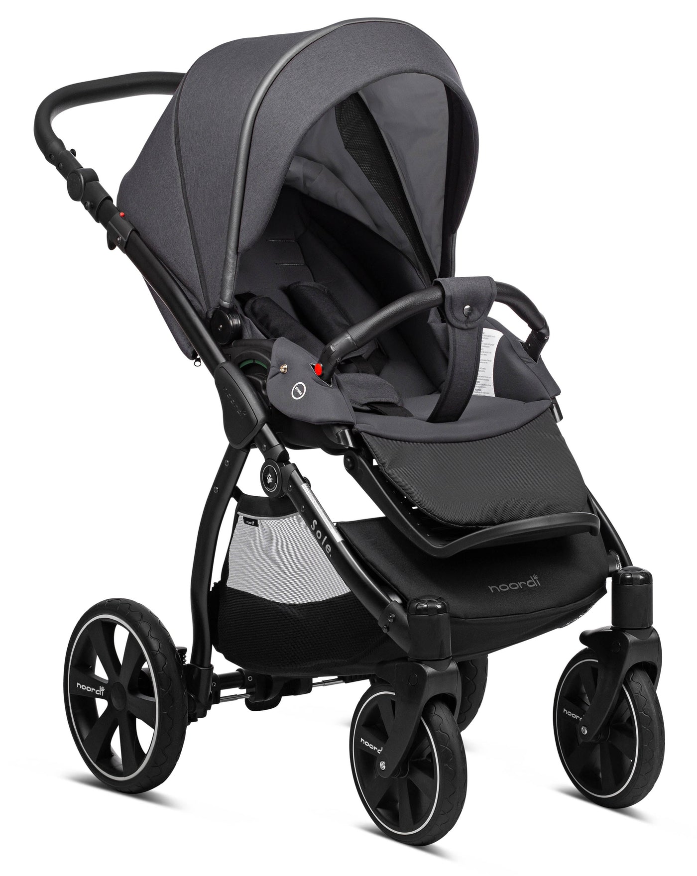3 in 1 Travel System Pram Pushchair Carrycot Car Seat Noordi Sole Go 3in1