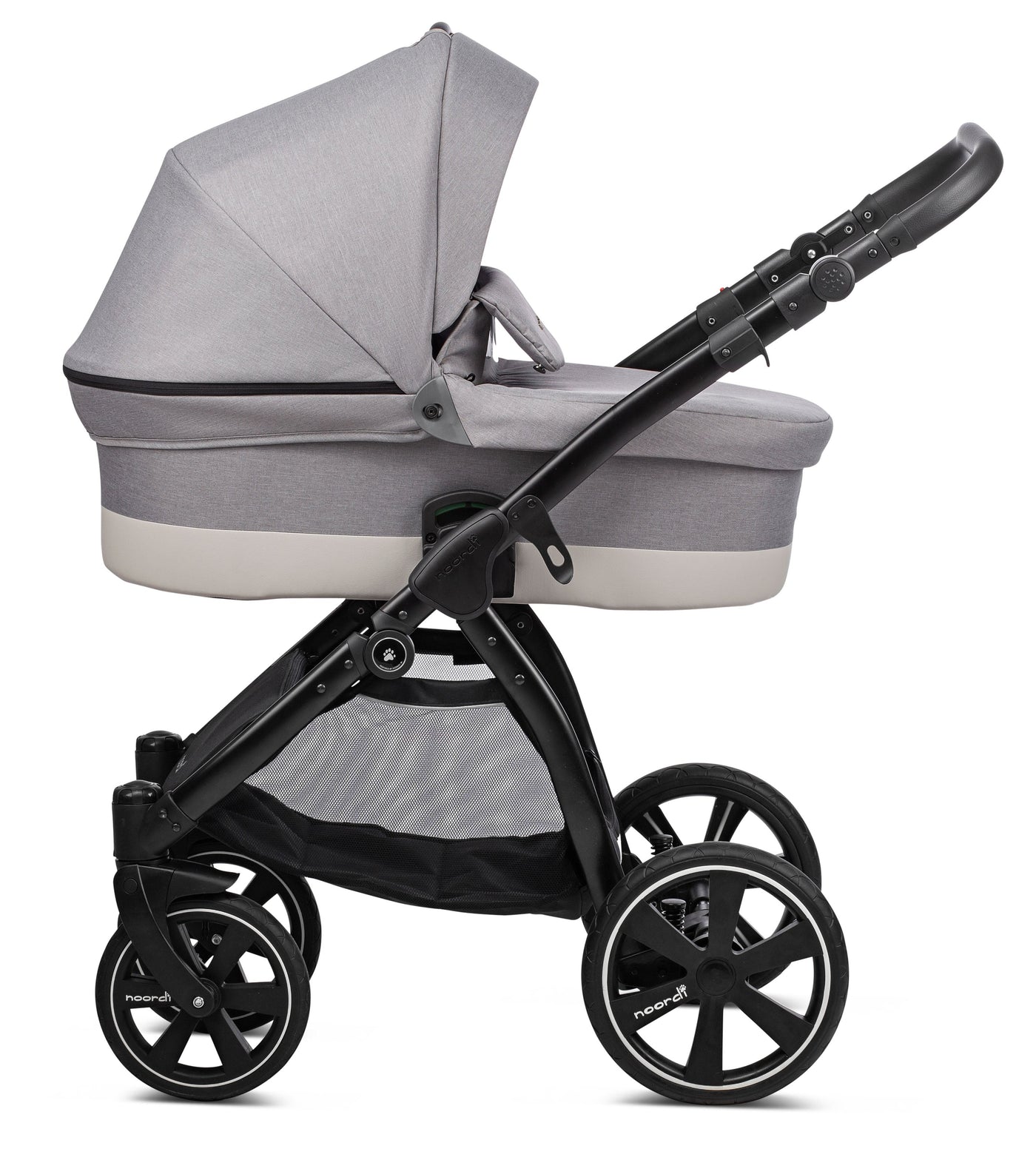 3 in 1 Travel System Pram Pushchair Carrycot Car Seat Noordi Sole Go 3in1