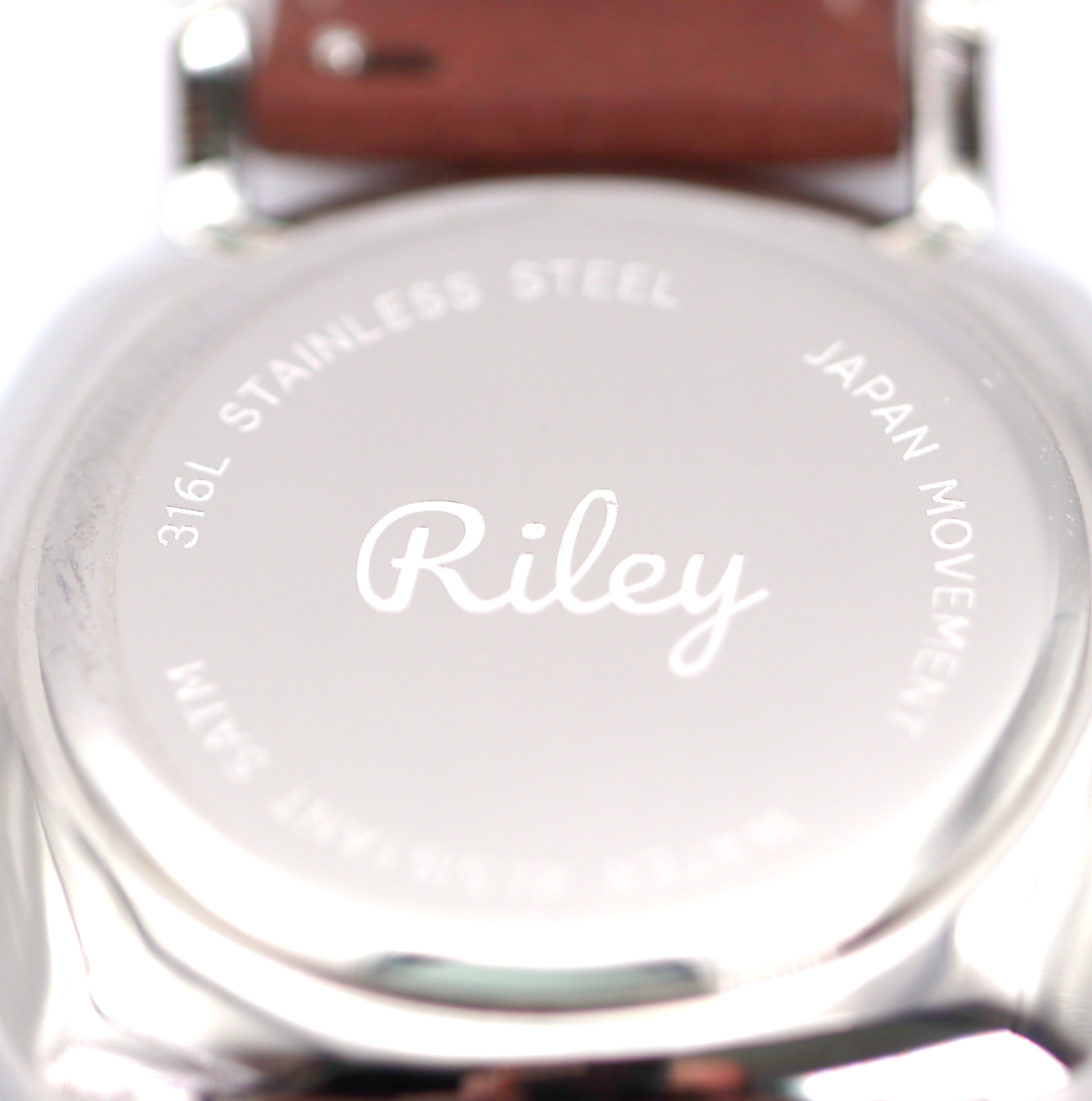 Solar Watch 5ATM Water Resistant Leather Strap JC01 Riley Watch Co